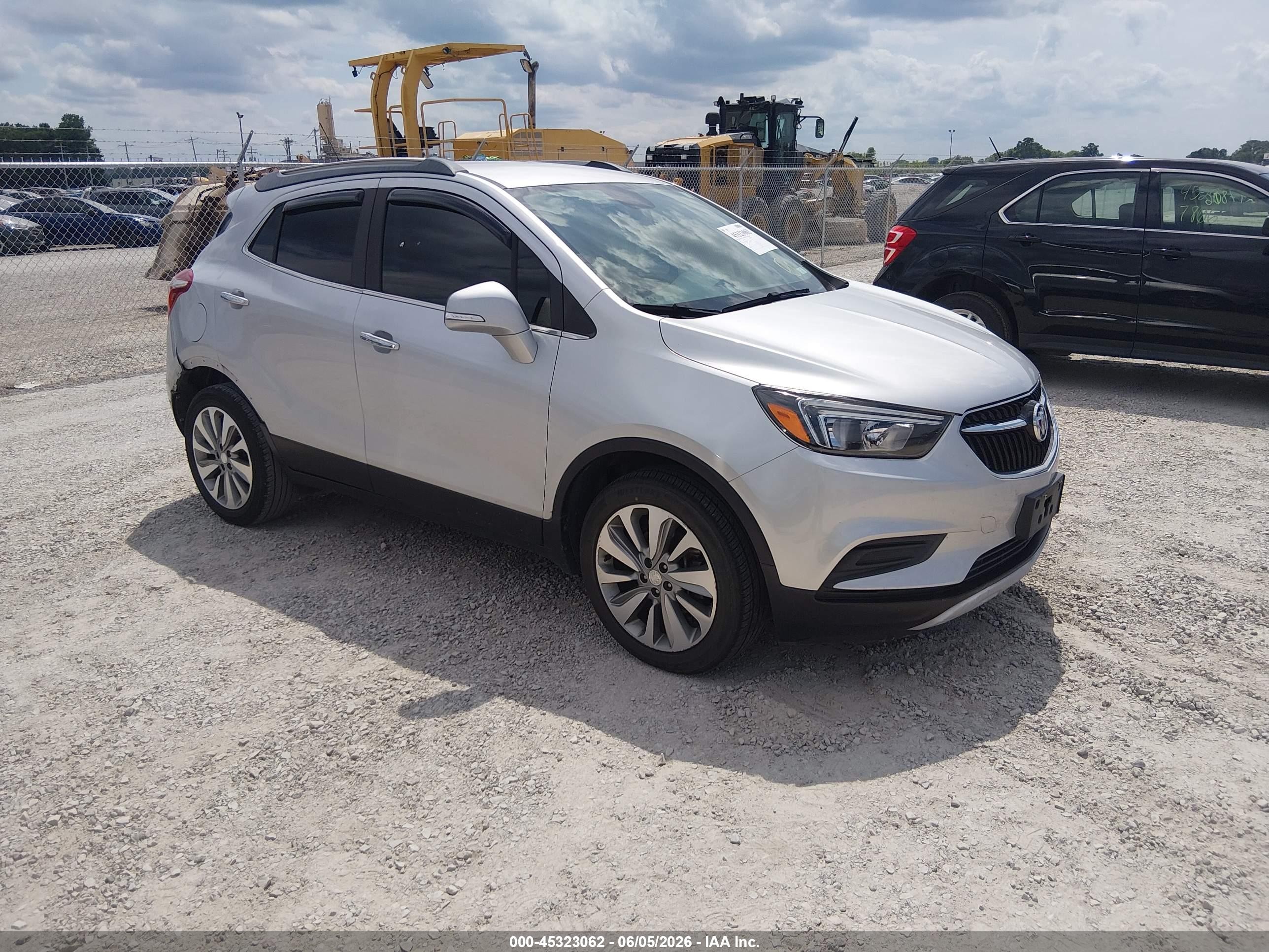 2017 Buick Encore Preferred, VIN KL4CJASB2HB105647 — Rear end
