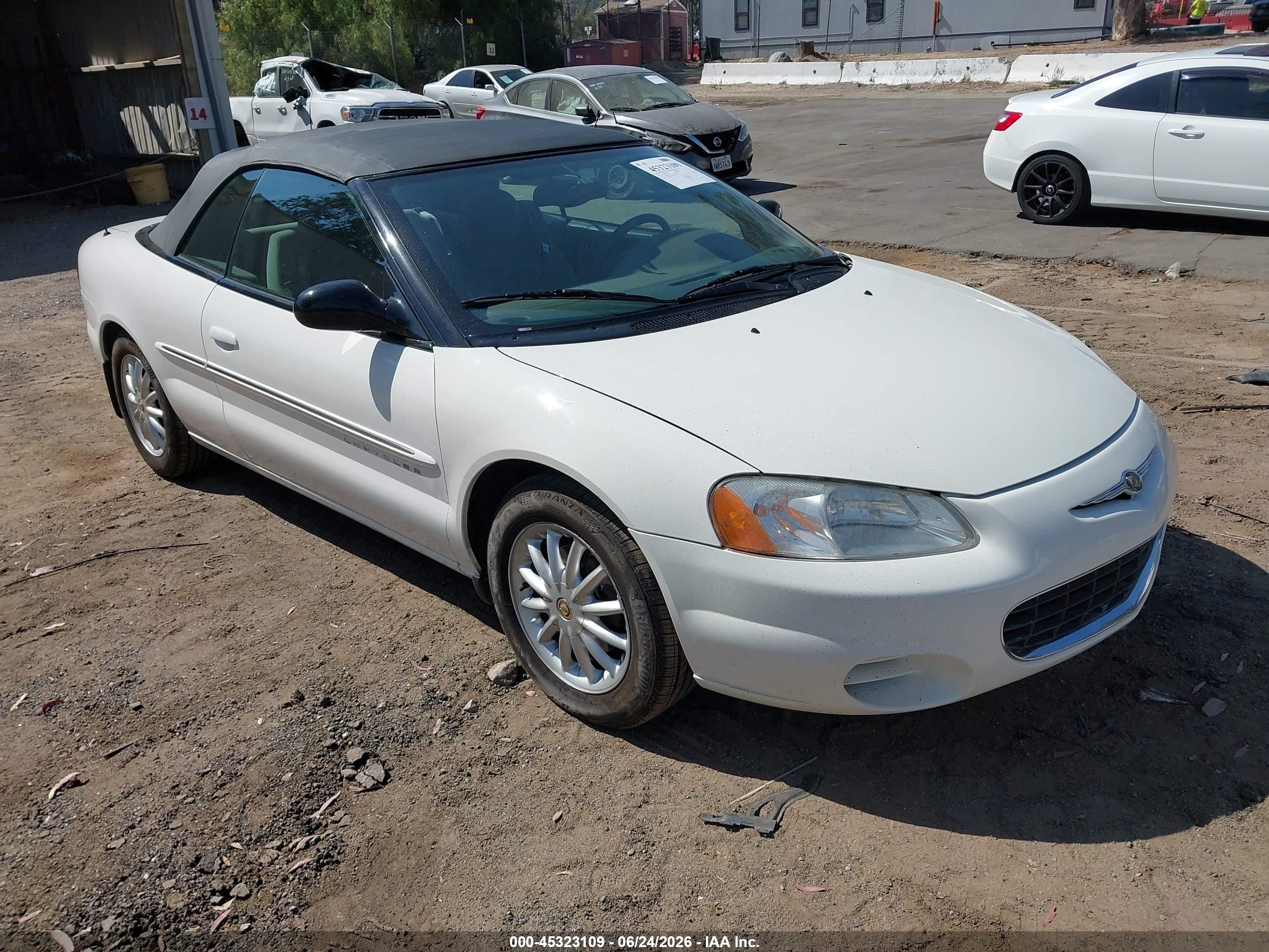 2001 Chrysler Sebring, VIN 1C3EL45U91N672261 — Обычный износ