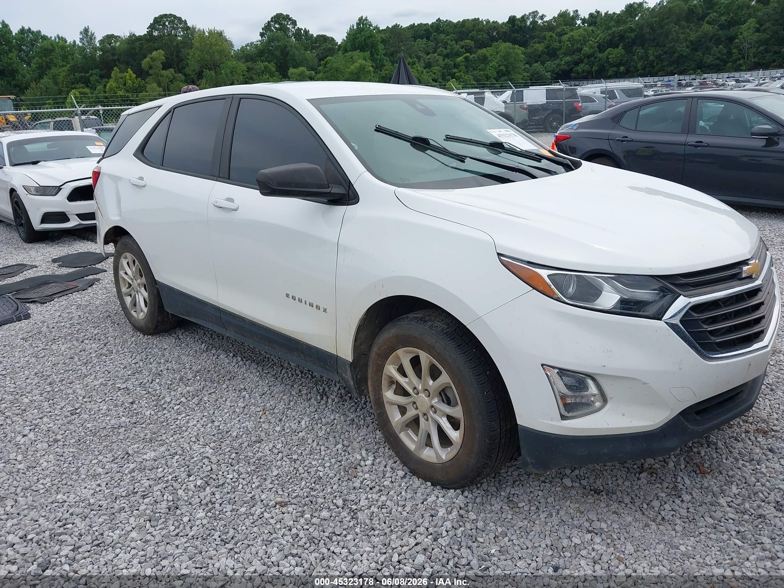 2021 Chevrolet Equinox LS, VIN 3GNAXHEV0MS135228 — Biohazard / chemical