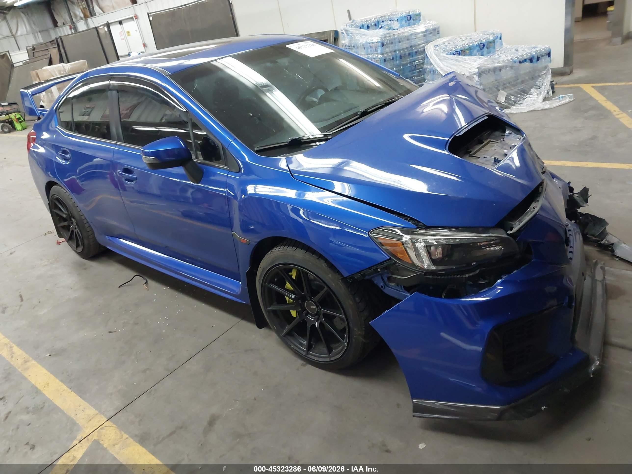 2021 Subaru WRX STI Limited, VIN JF1VA2W63M9812989 — Front end