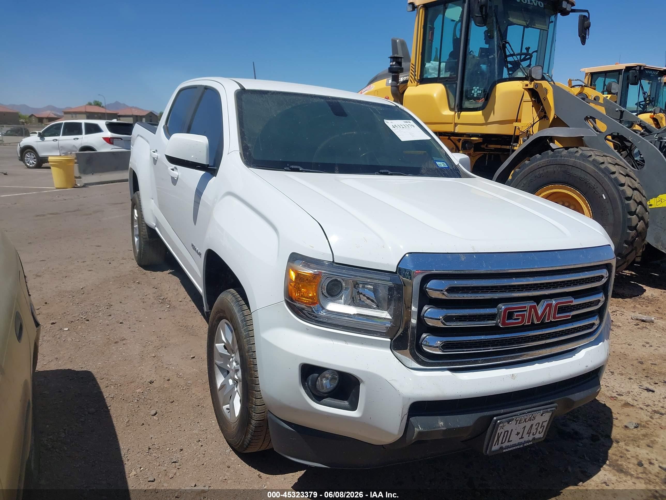 2017 GMC Canyon 2WD SLE, VIN 1GTG5CEA6H1267412 — Interior fire
