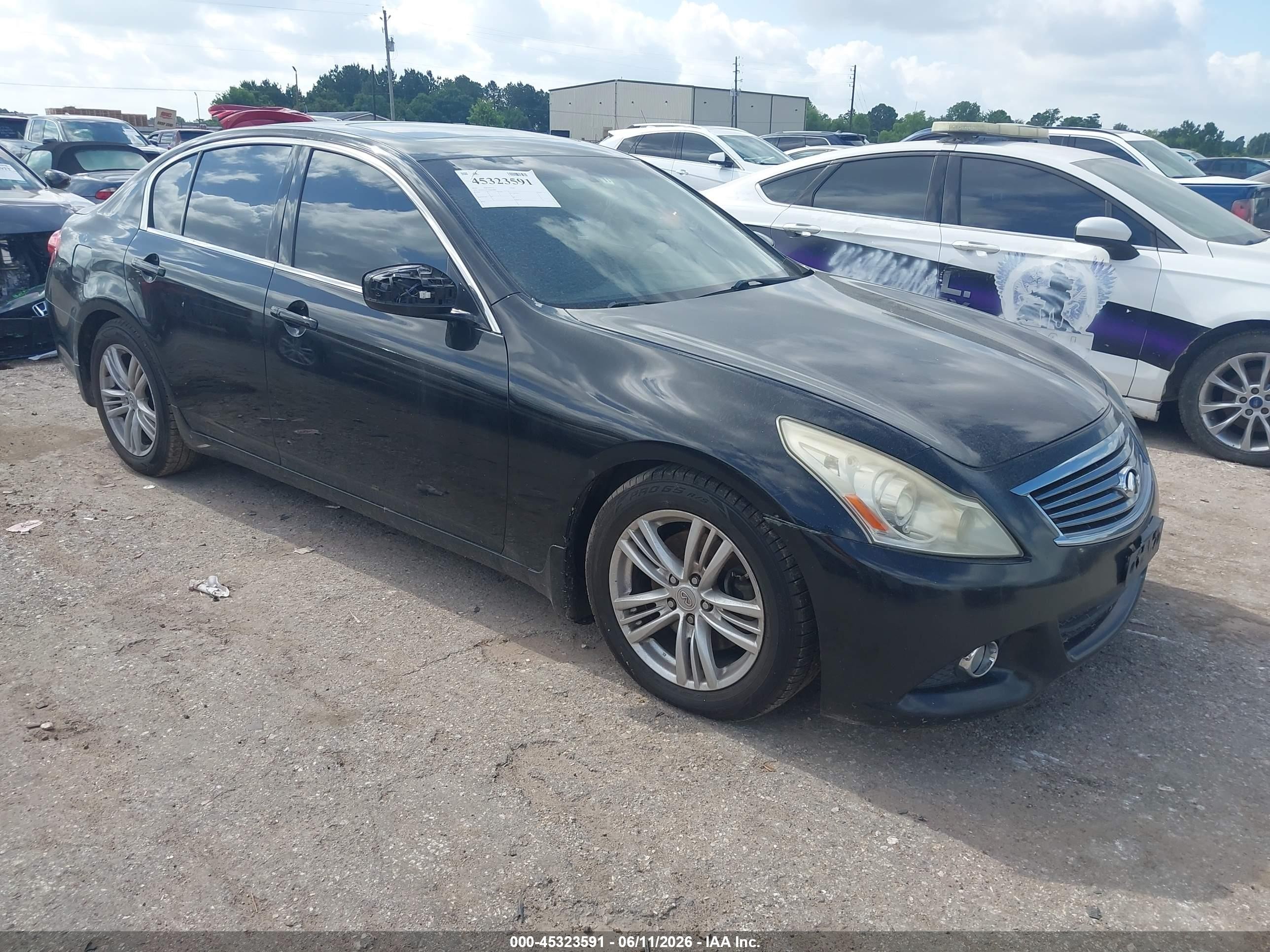 2010 Infiniti G37 Journey, VIN JN1CV6AP4AM201197 — Front end