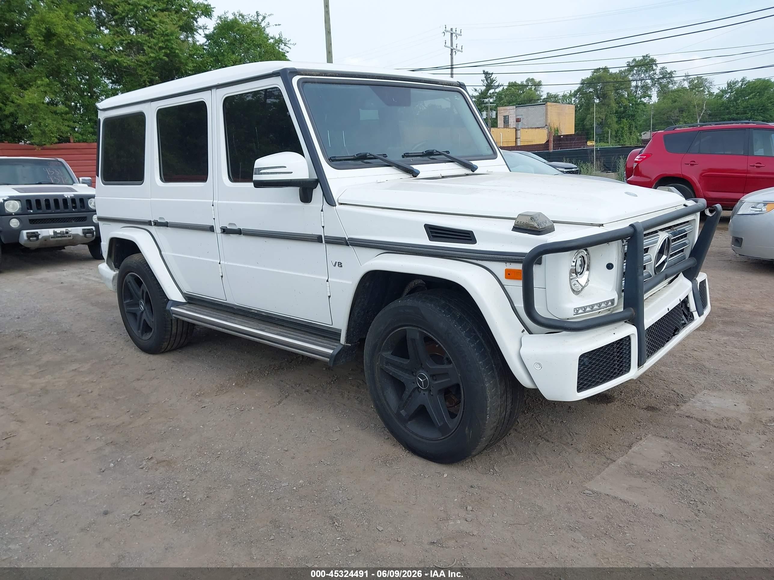 2017 Mercedes-Benz G 550, VIN WDCYC3KF6HX281165 — Normal wear