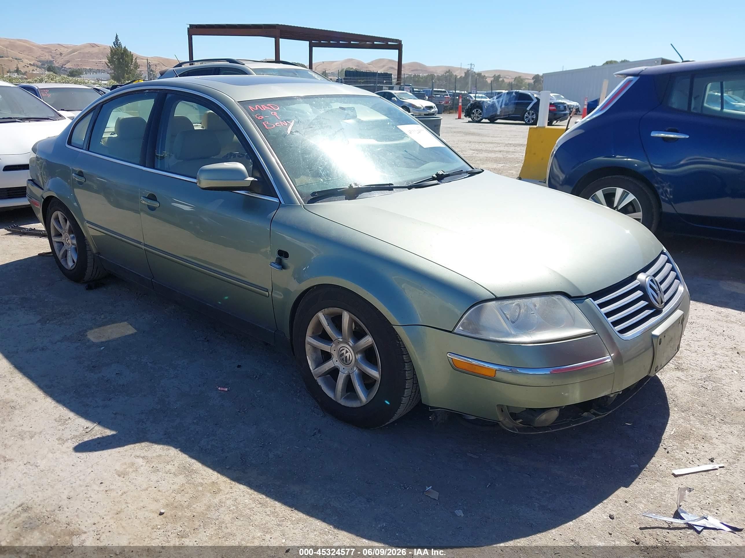 2004 Volkswagen Passat GLS, VIN WVWPD63B54P097034 — По всему кузову