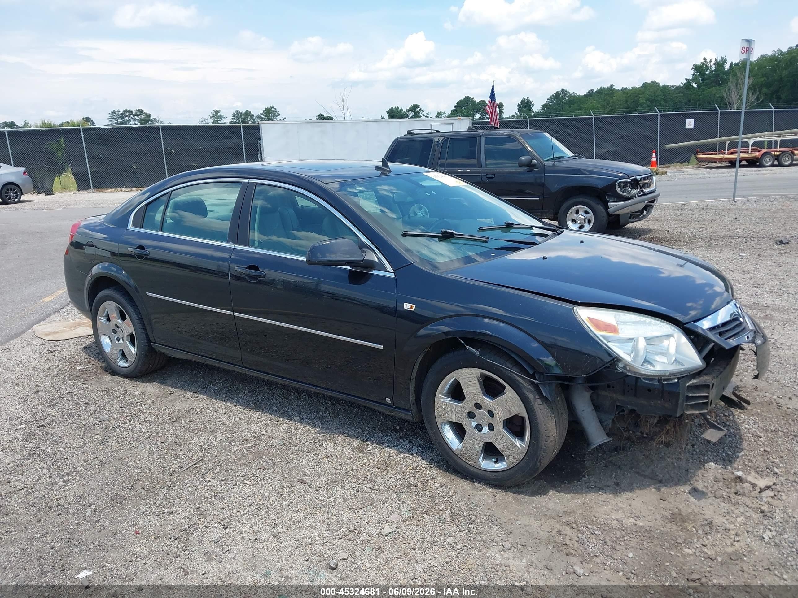 2008 Saturn Aura XE, VIN 1G8ZS57N88F227634 — Front end