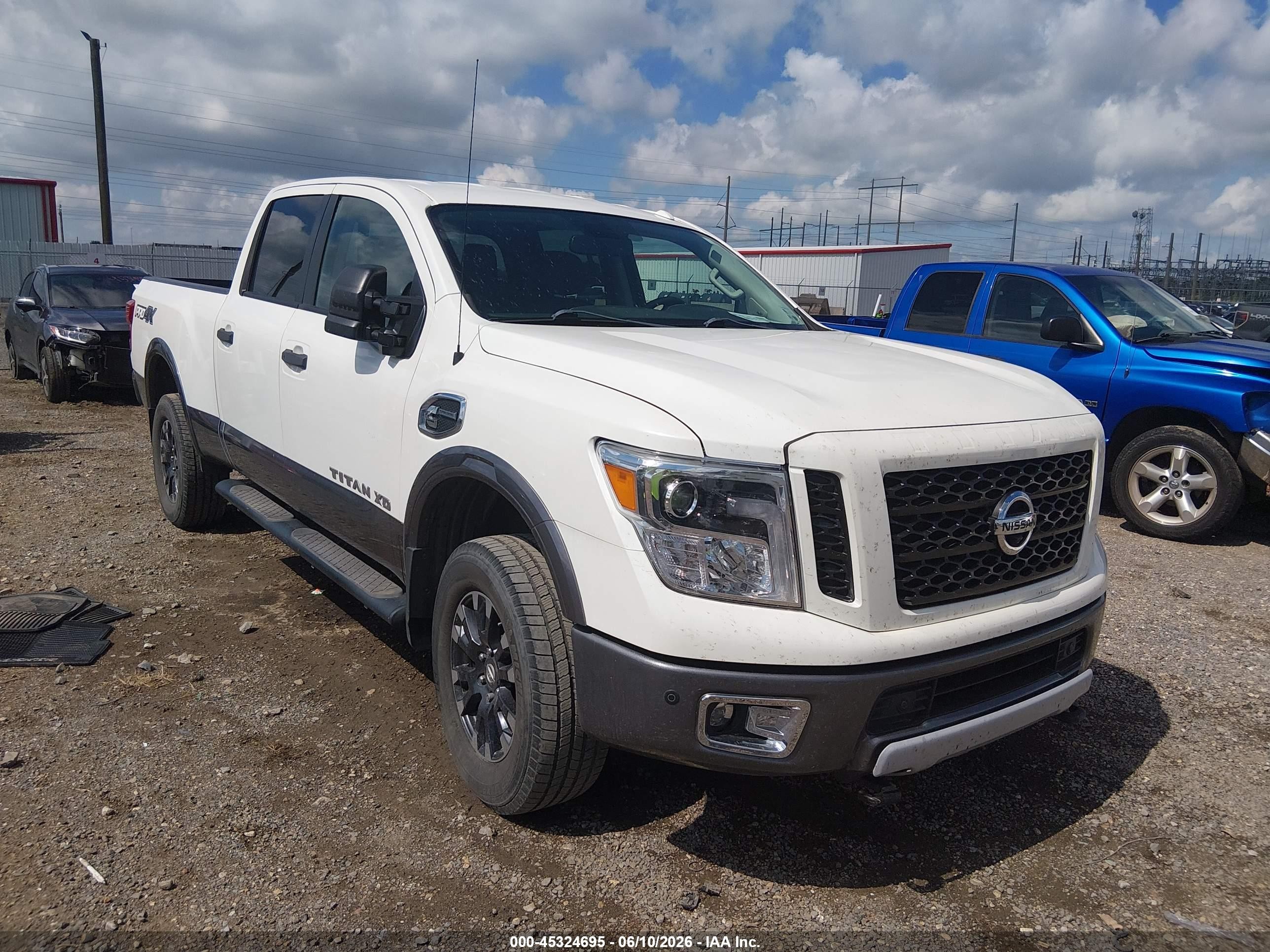 2019 Nissan Titan Pro-4X, VIN 1N6BA1F43KN511095 — Biohazard / chemical