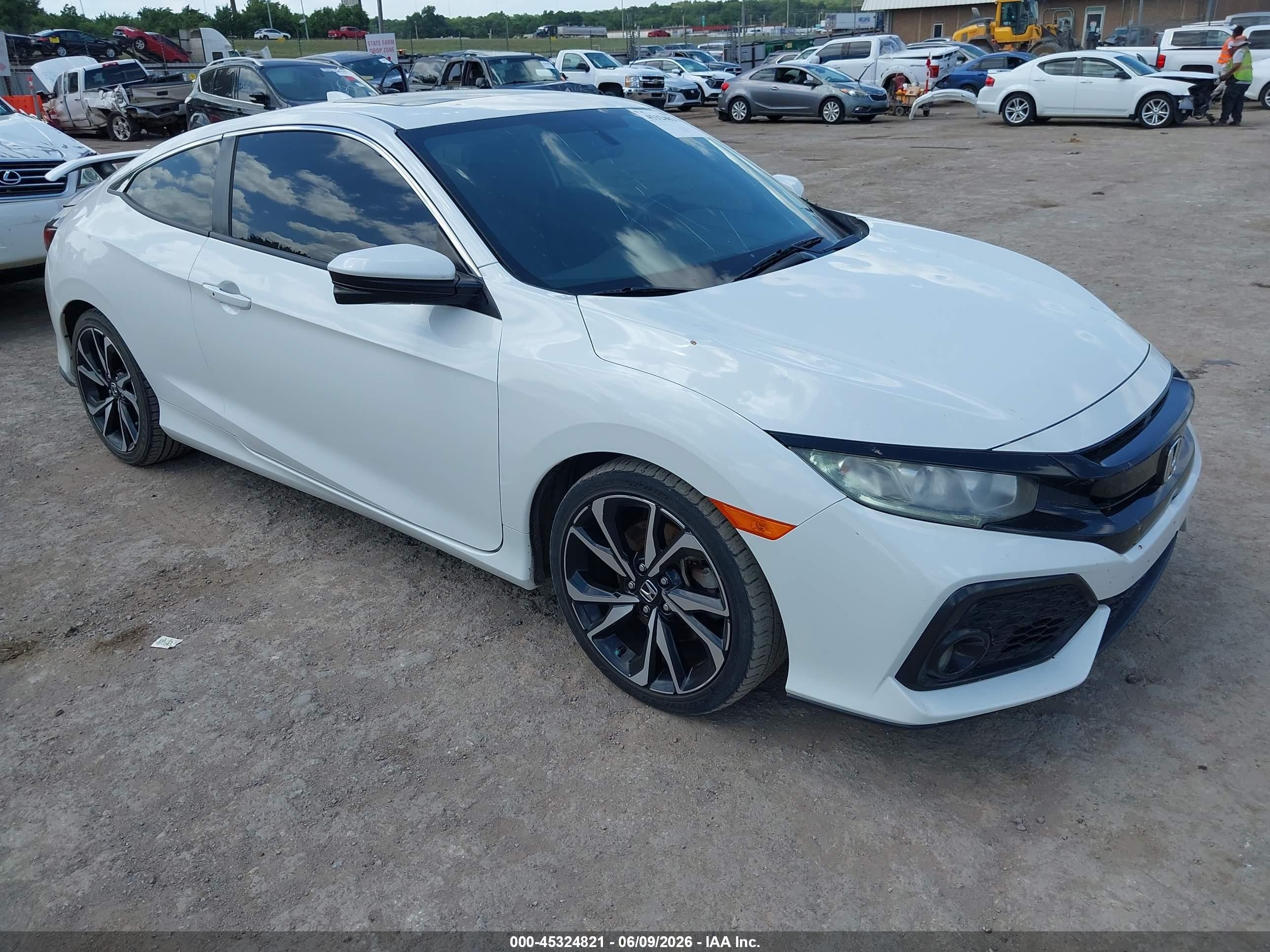 2019 Honda Civic Si, VIN 2HGFC3A55KH750667 — Hail