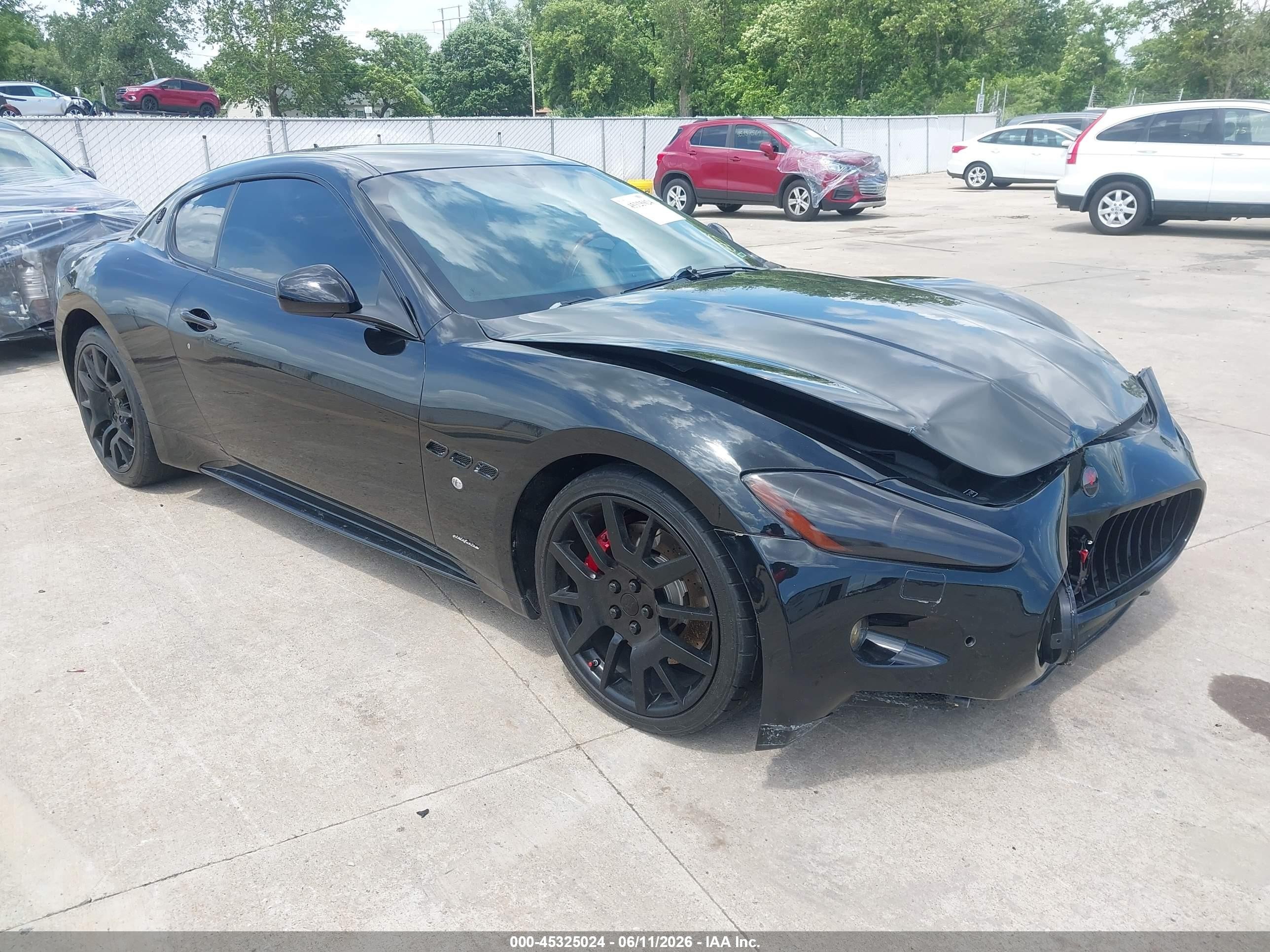 2012 Maserati GranTurismo S, VIN ZAM45KLA8C0062362 — Front end