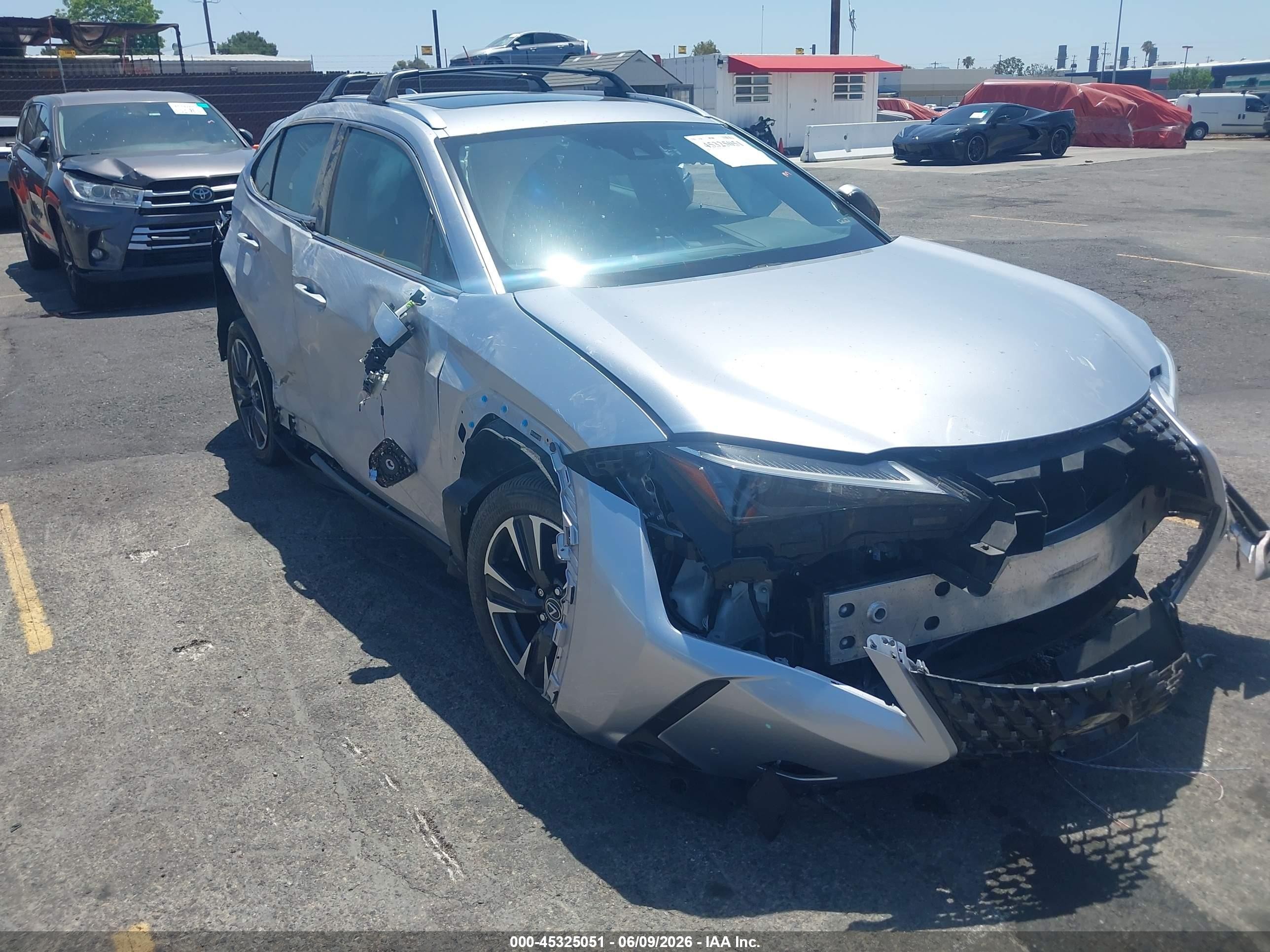2024 Lexus UX 250h, VIN JTHX6JBH6R2168926 — Rollover