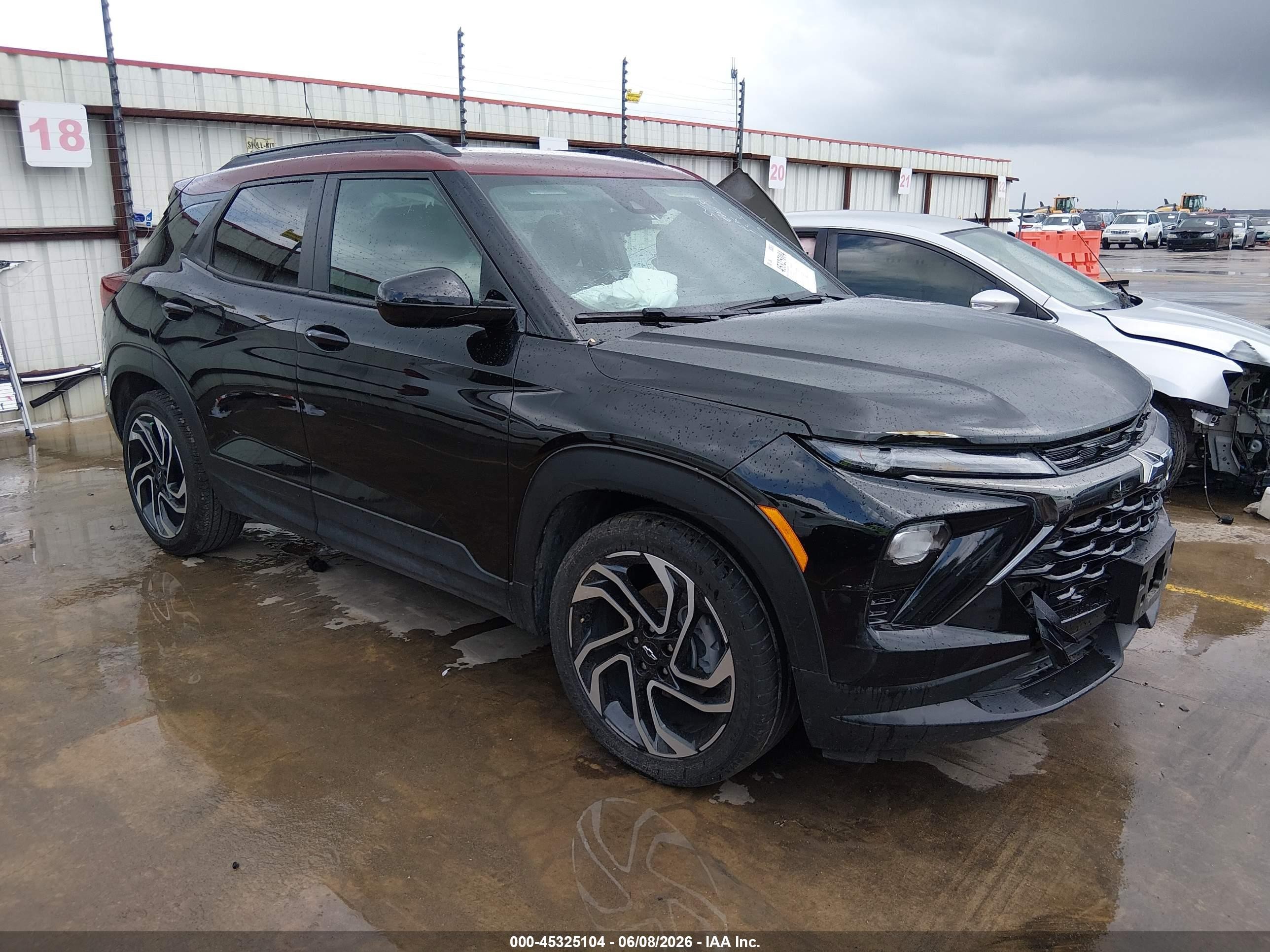 2024 Chevrolet TrailBlazer RS, VIN KL79MTSL1RB146605 — Front end