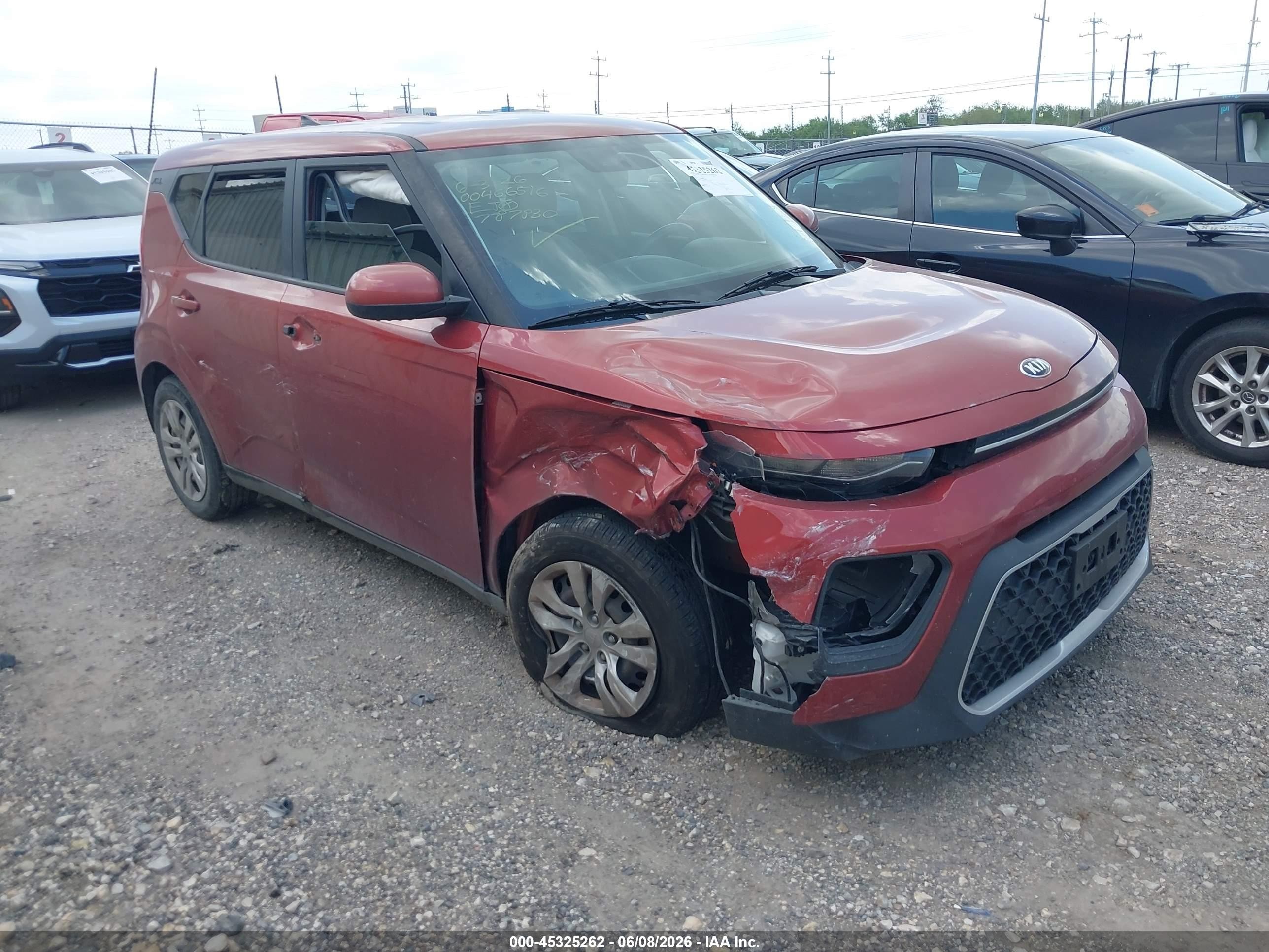 2021 Kia Soul LX, VIN KNDJ23AU8M7787830 — Side