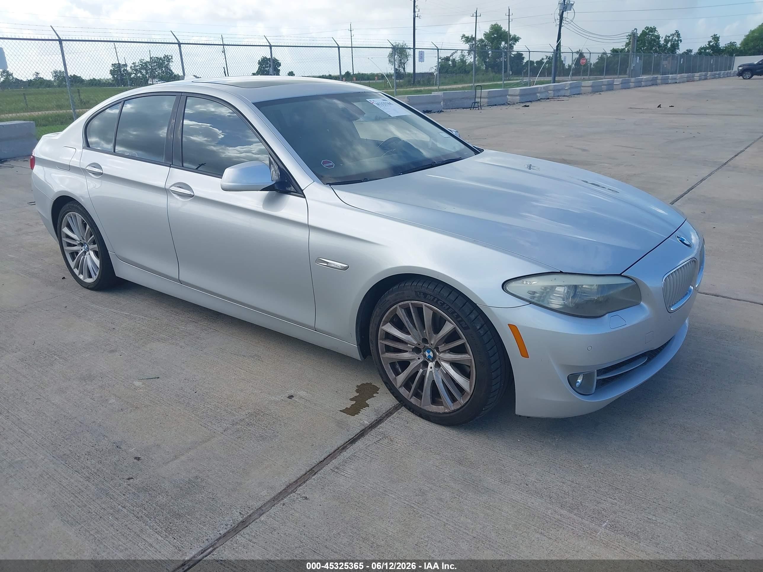 2011 BMW 5 Series 550i, VIN WBAFR9C58BC617902 — Hail