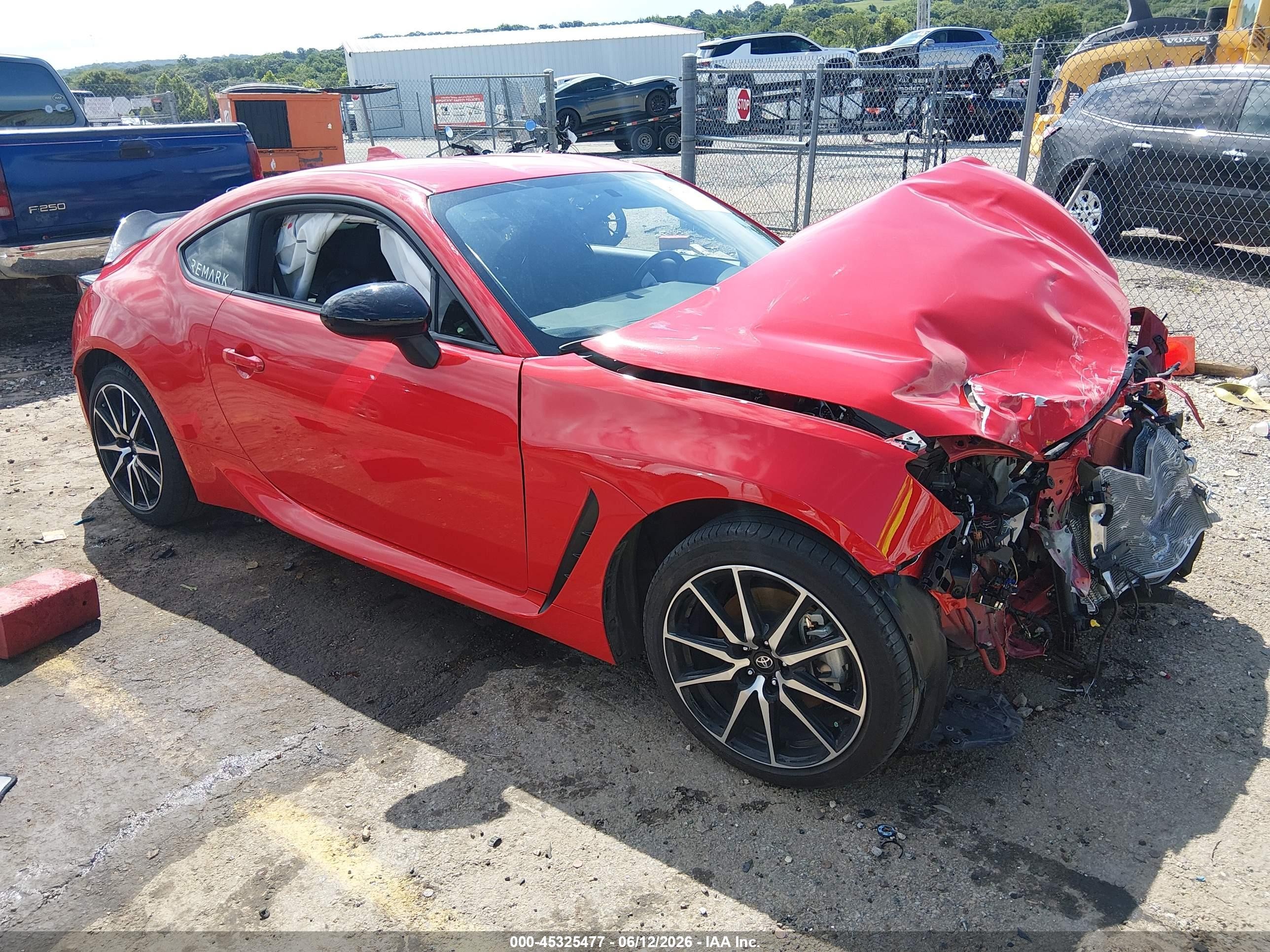 2024 Toyota 86, VIN JF1ZNBB15R8760715 — Front end