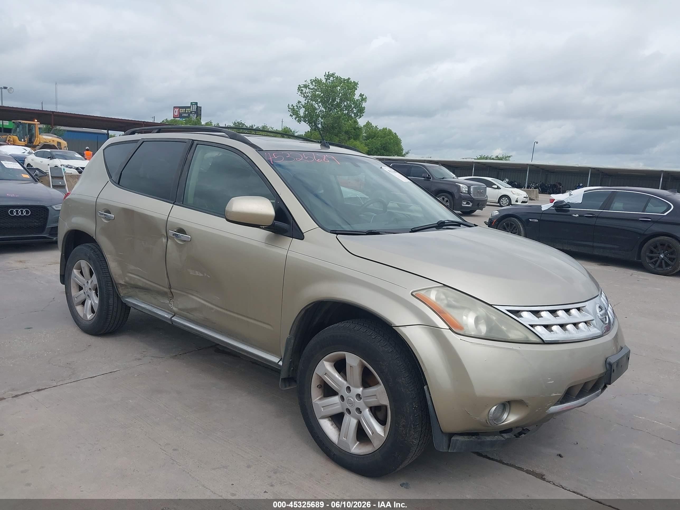 2007 Nissan Murano SL, VIN JN8AZ08T17W529736 — Front end