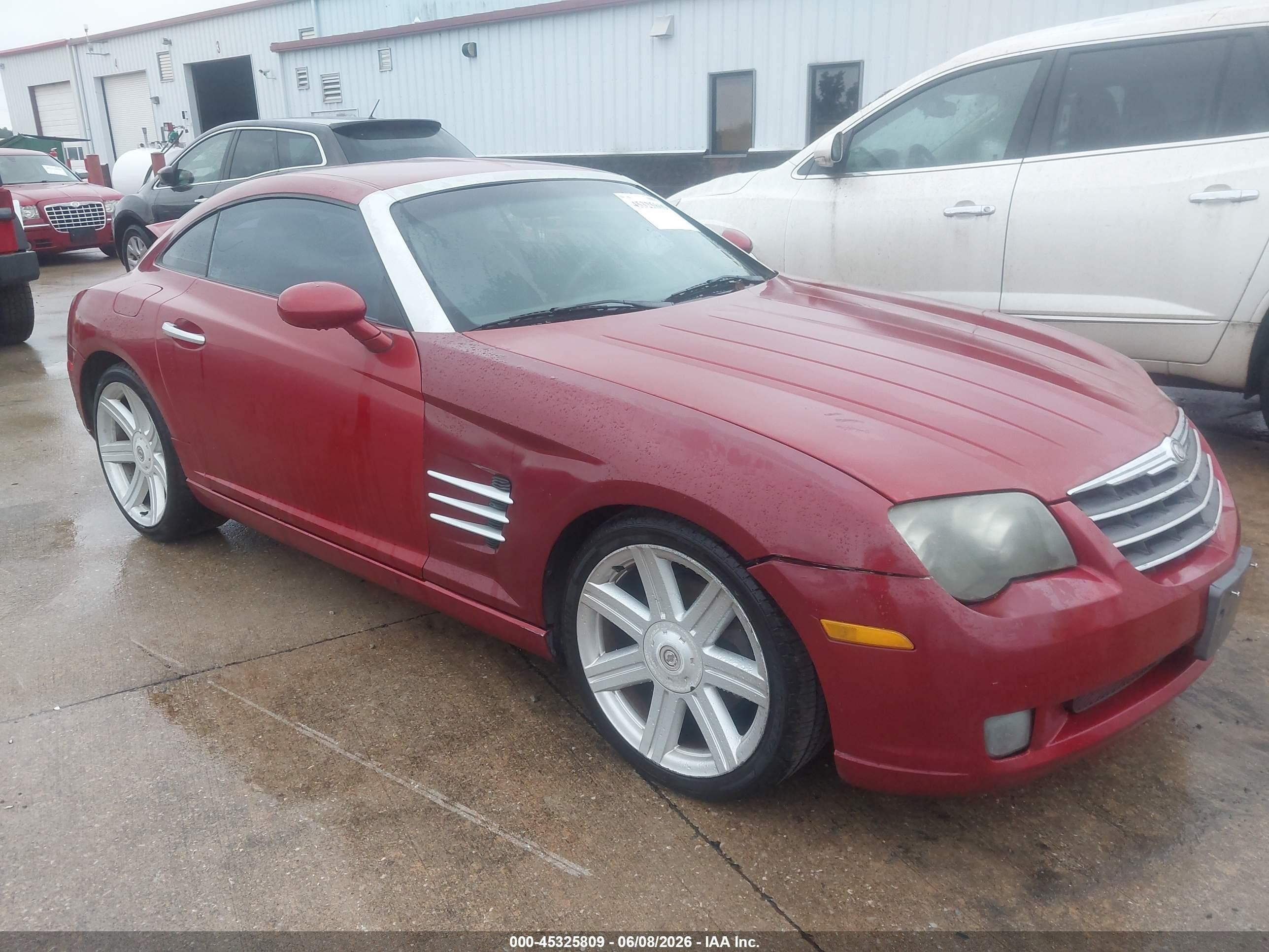 2004 Chrysler Crossfire, VIN 1C3AN69L74X000858 — Normal wear