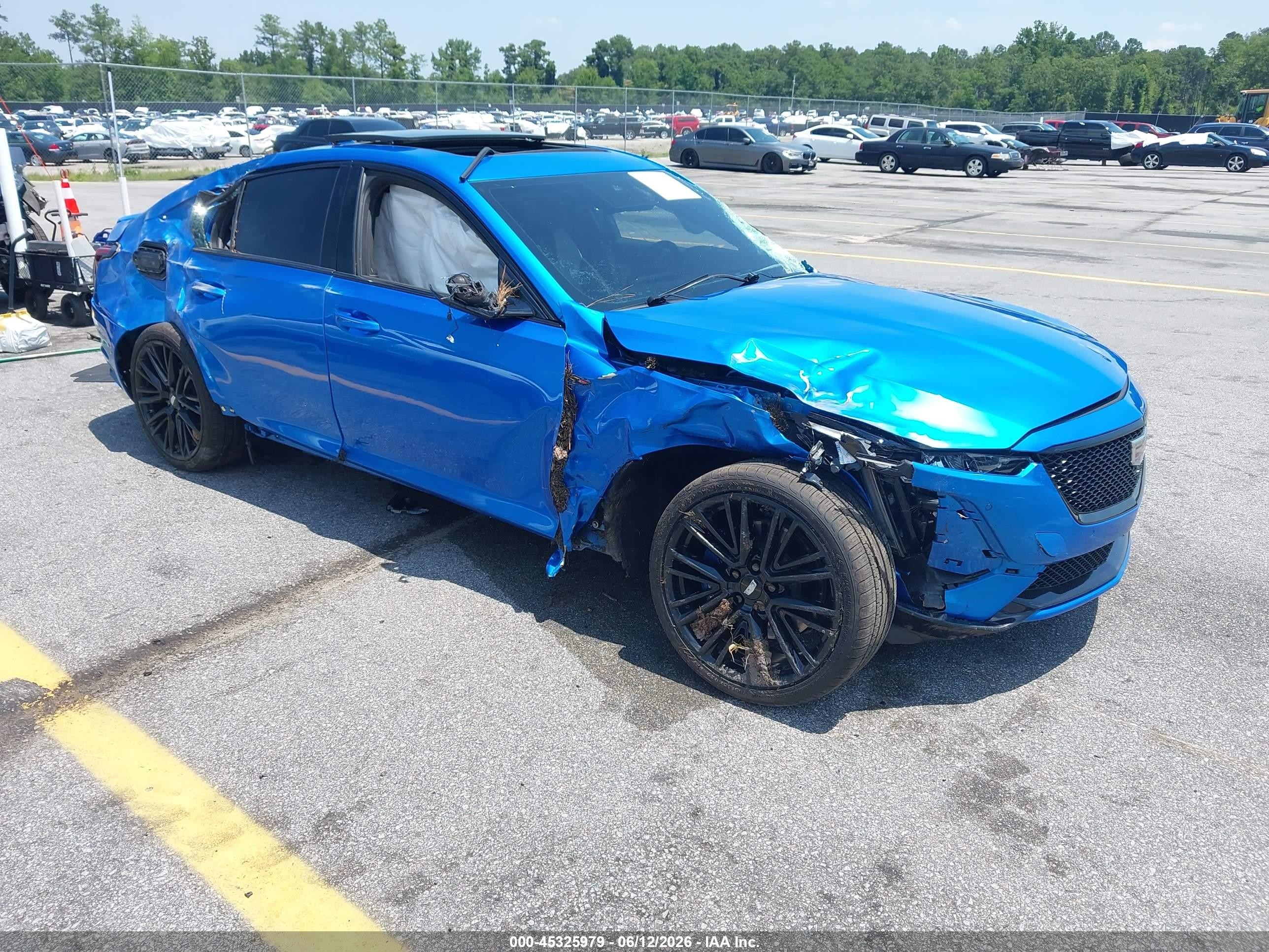2024 Cadillac CT5-V, VIN 1G6DV5RW4R0106085 — Side