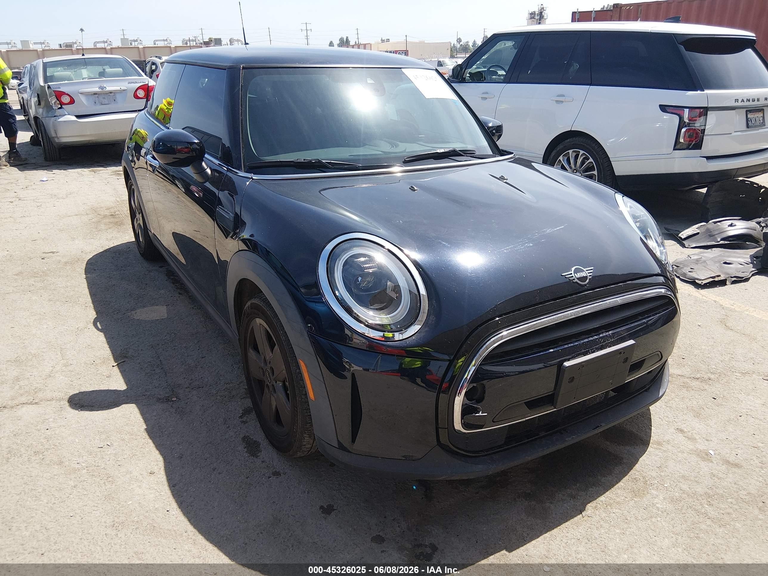 2022 MINI Hardtop Cooper, VIN WMW33DH07N2R75586 — Undercarriage
