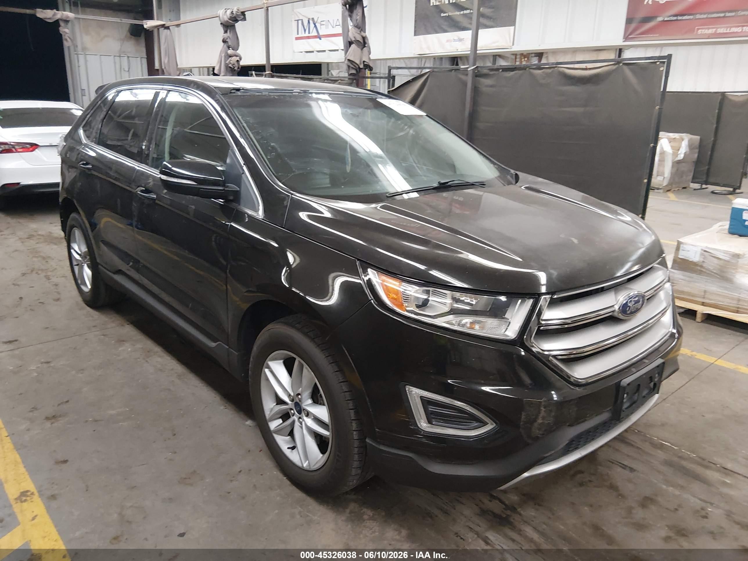 2015 Ford Edge SEL, VIN 2FMTK4J83FBB00650 — Rear end