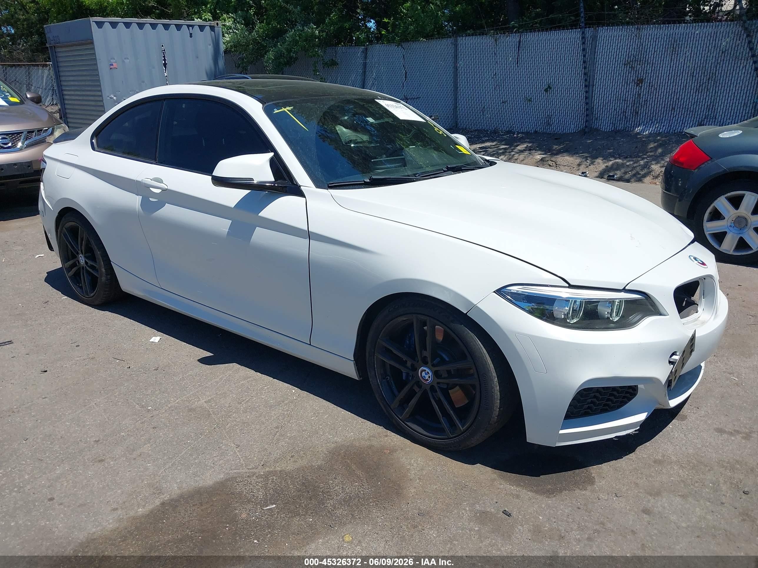 2018 BMW 2 Series M240i xDrive, VIN WBA2J7C50JVB28684 — Front end