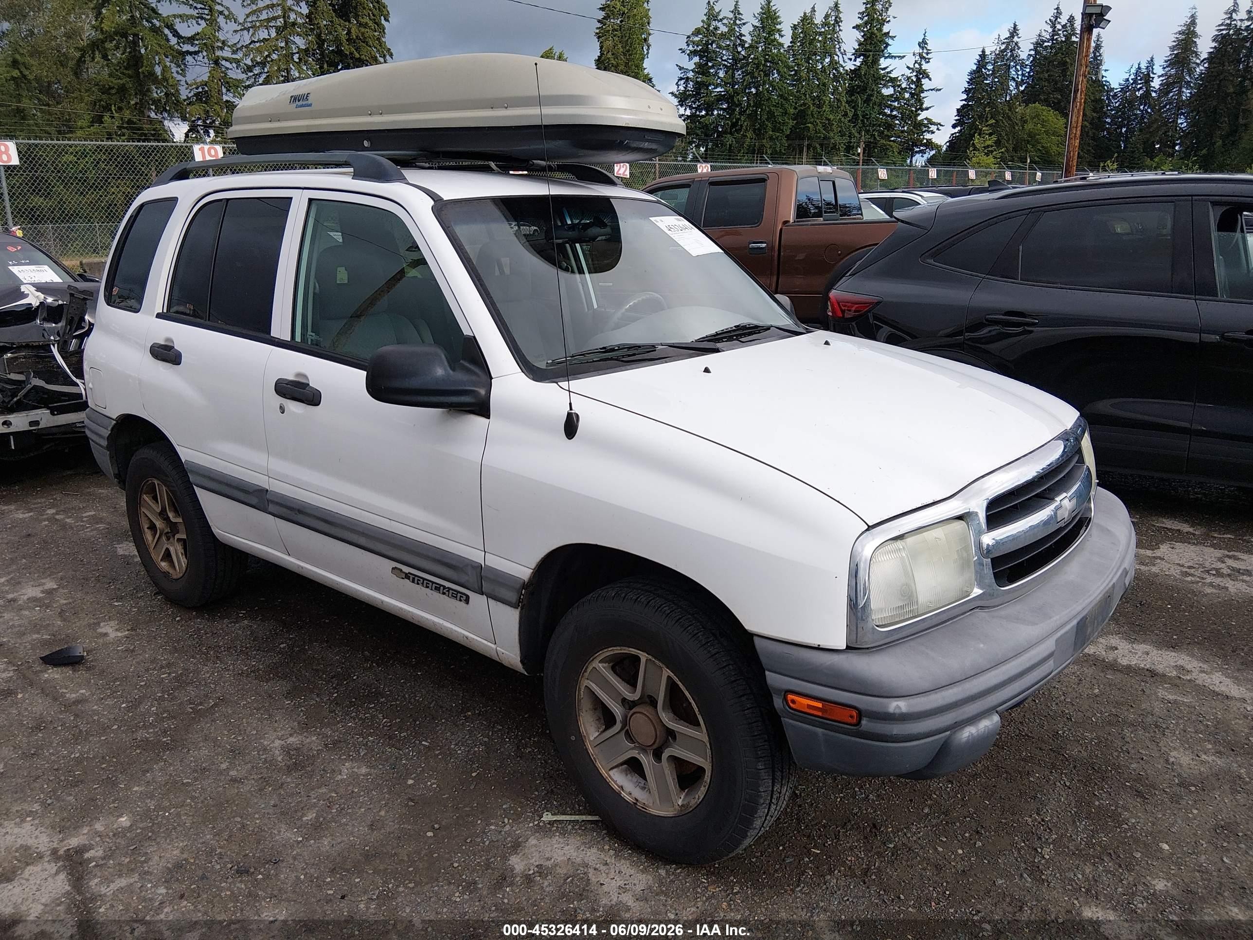 2004 Chevrolet Tracker, VIN 2CNBJ134946907266 — Normal wear
