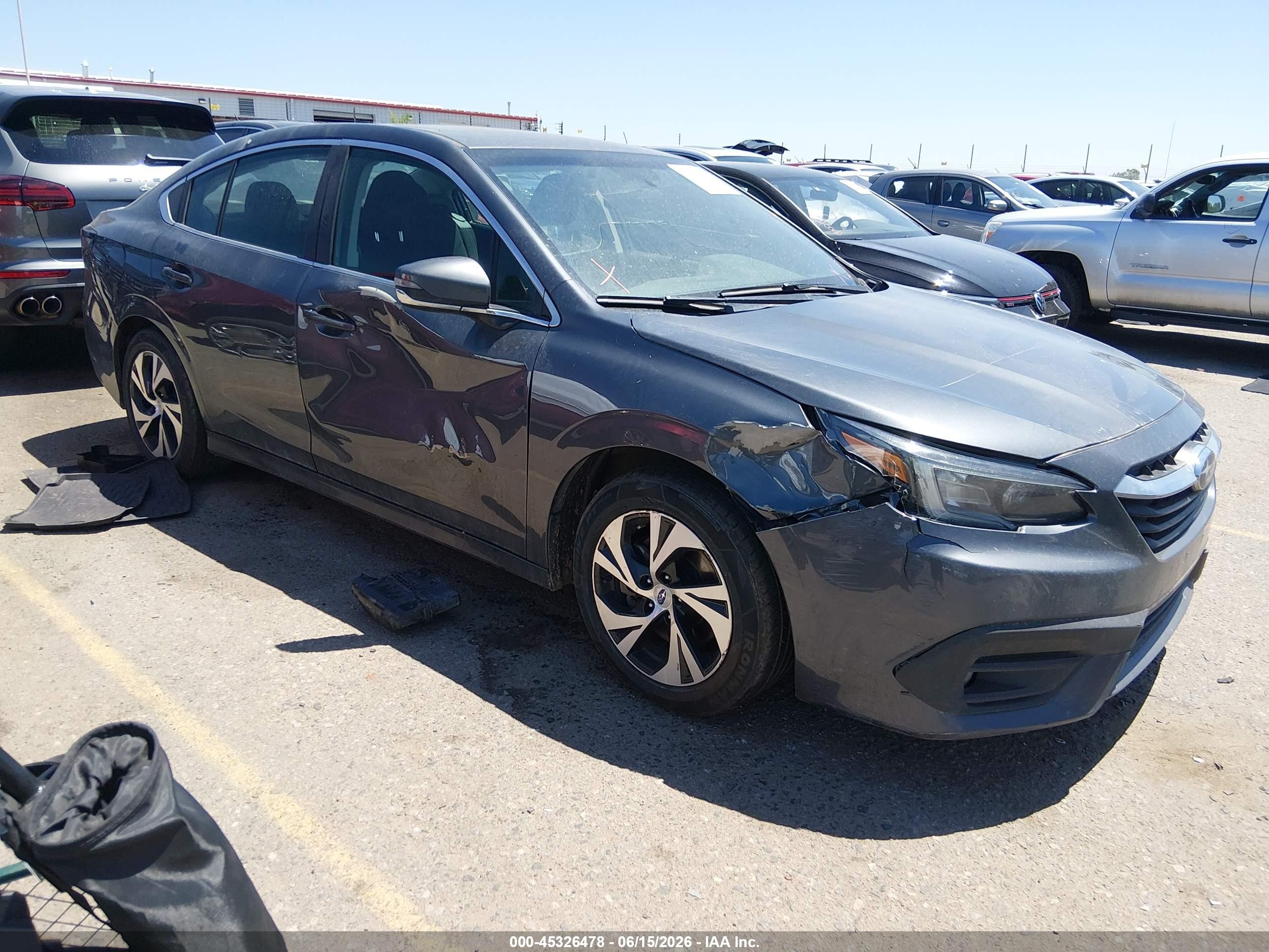 2021 Subaru Legacy Premium, VIN 4S3BWAF62M3012339 — Side