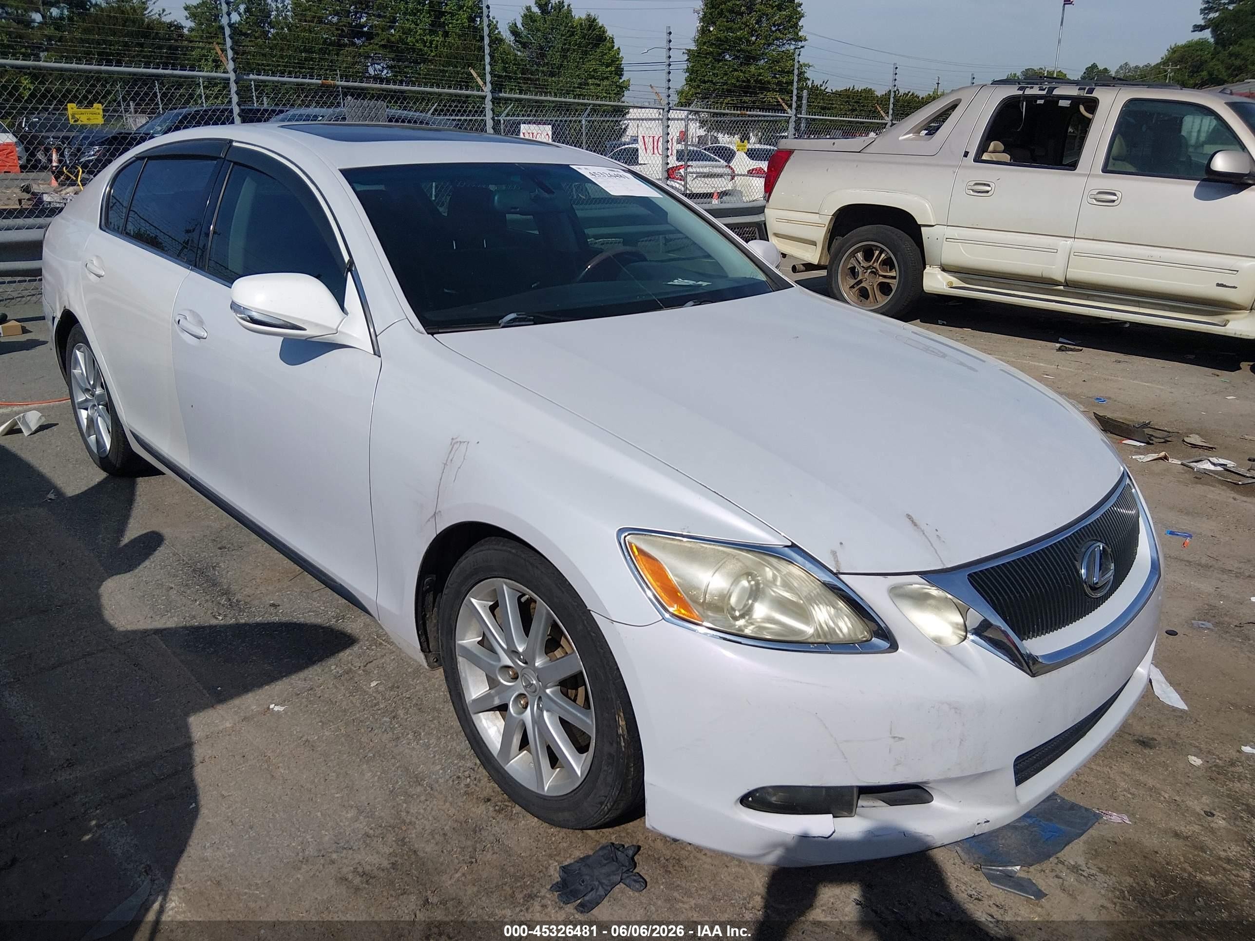 2008 Lexus GS 350, VIN JTHBE96S280031087 — Normal wear