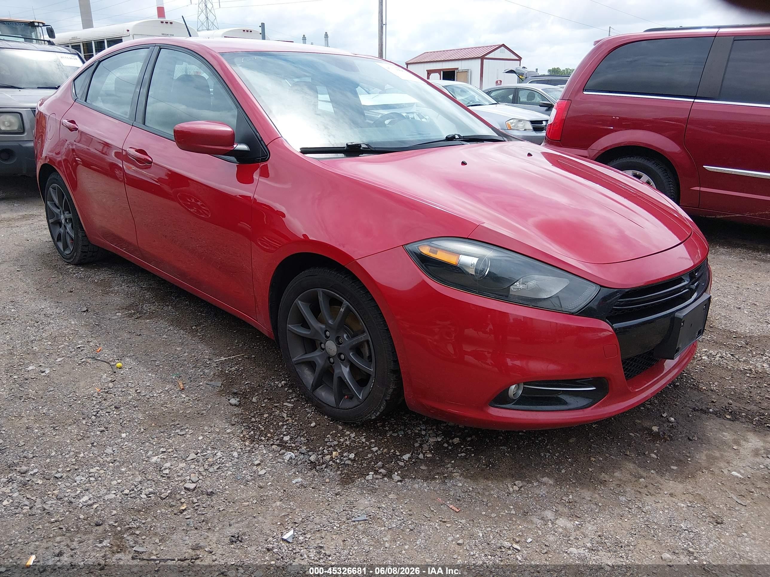 2016 Dodge Dart SXT, VIN 1C3CDFBB8GD504810 — Side