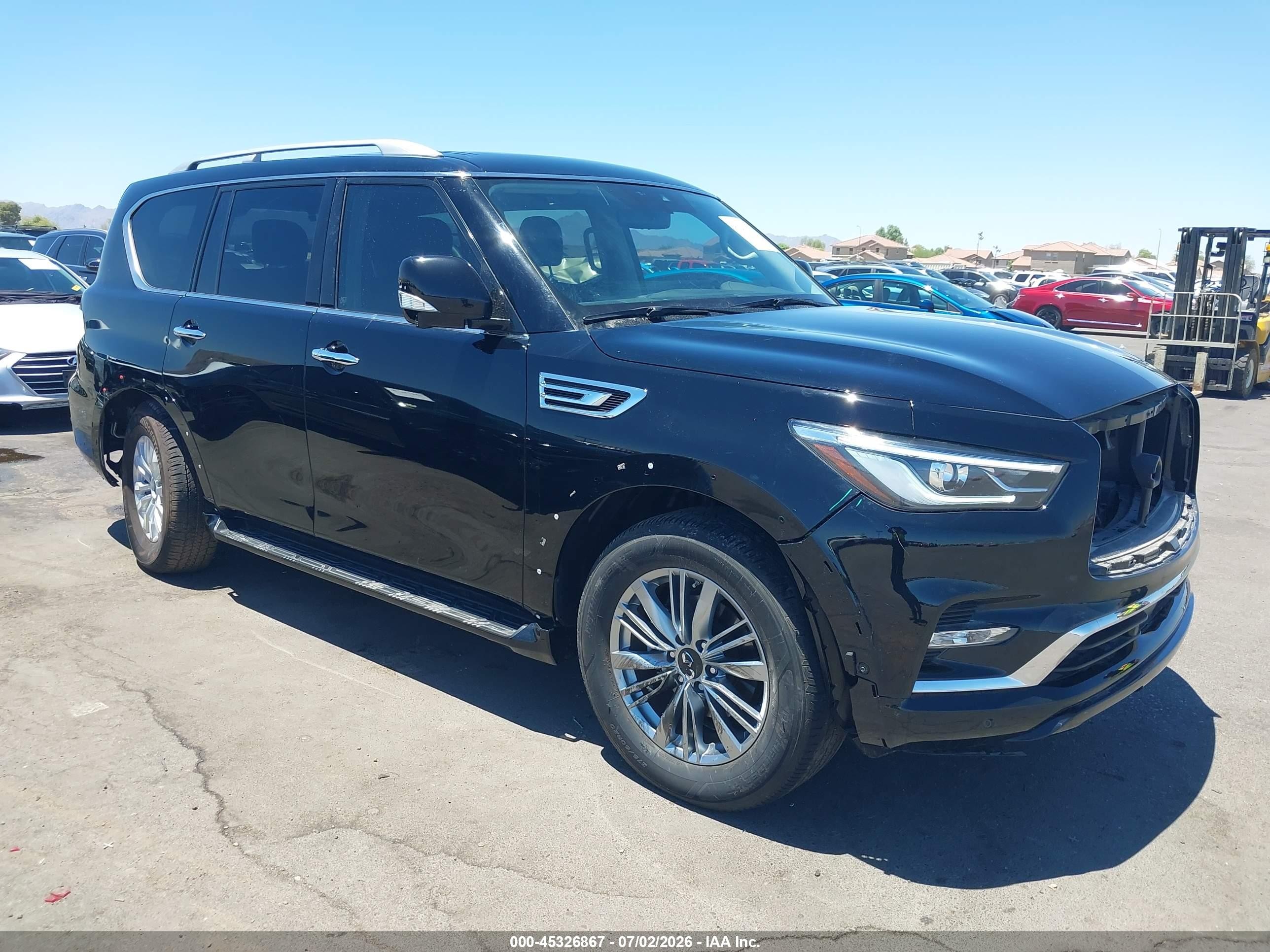 2021 Infiniti QX80 Premium Select, VIN JN8AZ2AF2M9720575 — All over