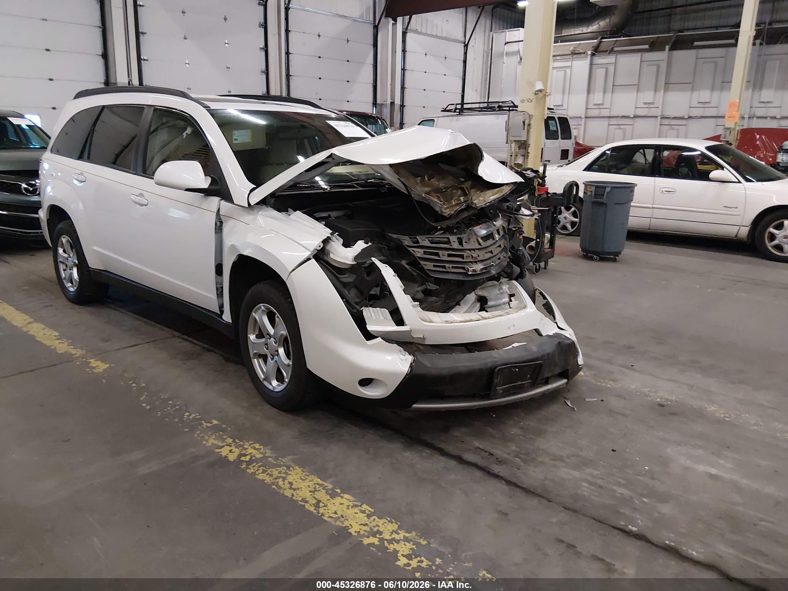 2008 Suzuki XL7 Luxury, VIN 2S3DA417186125031 — Front end