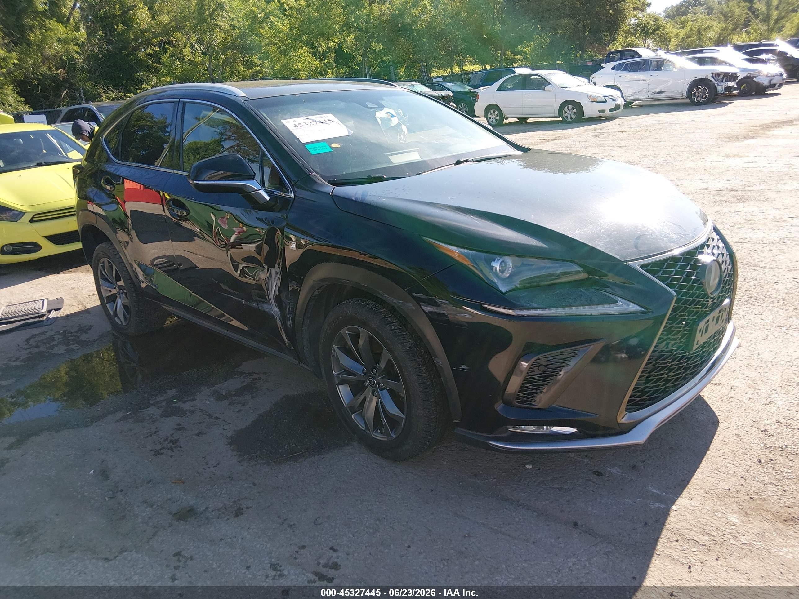 2019 Lexus NX 300, VIN JTJYARBZ0K2120093 — Side