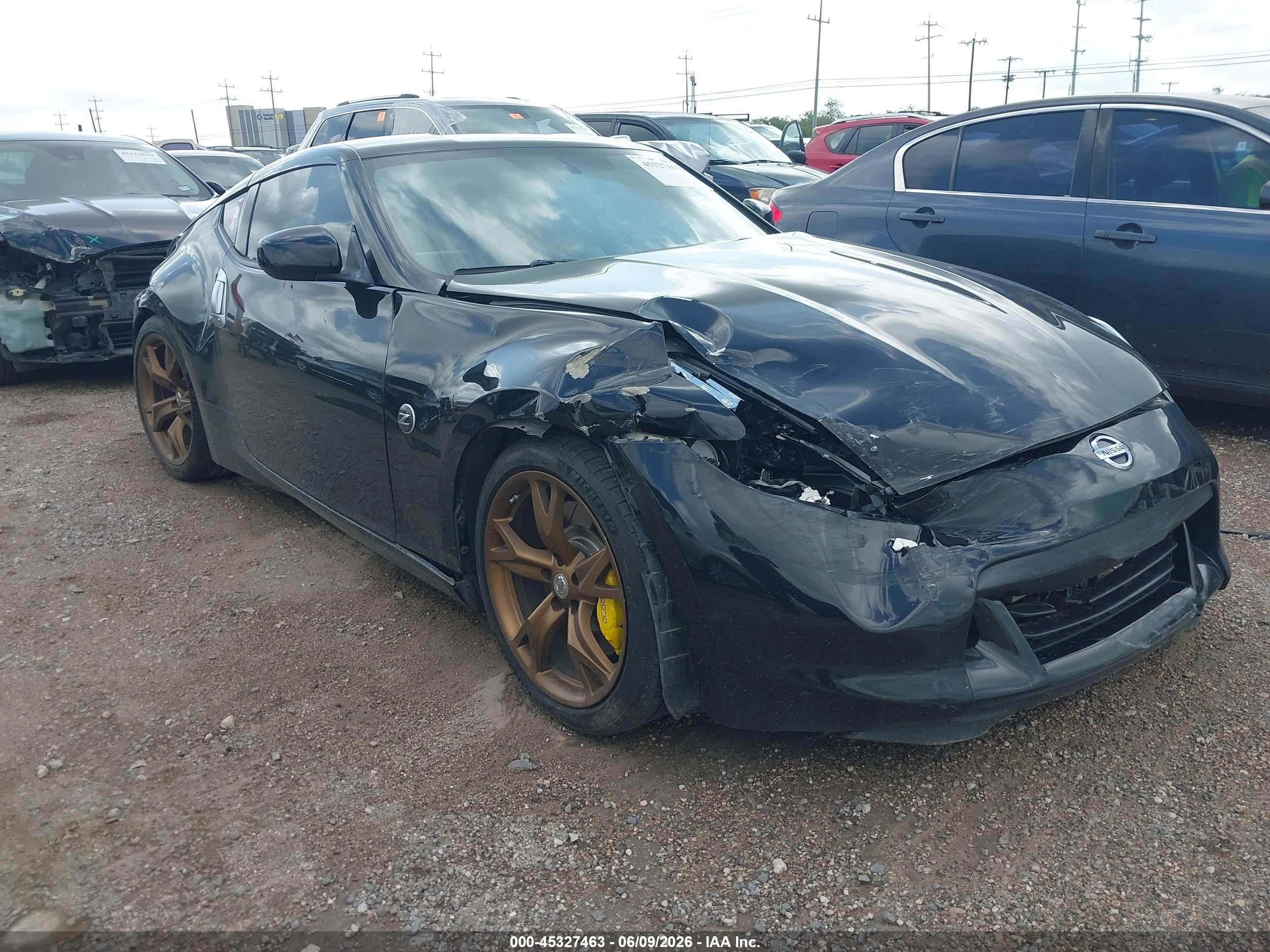2012 Nissan 370Z, VIN JN1AZ4EH9CM561295 — Side