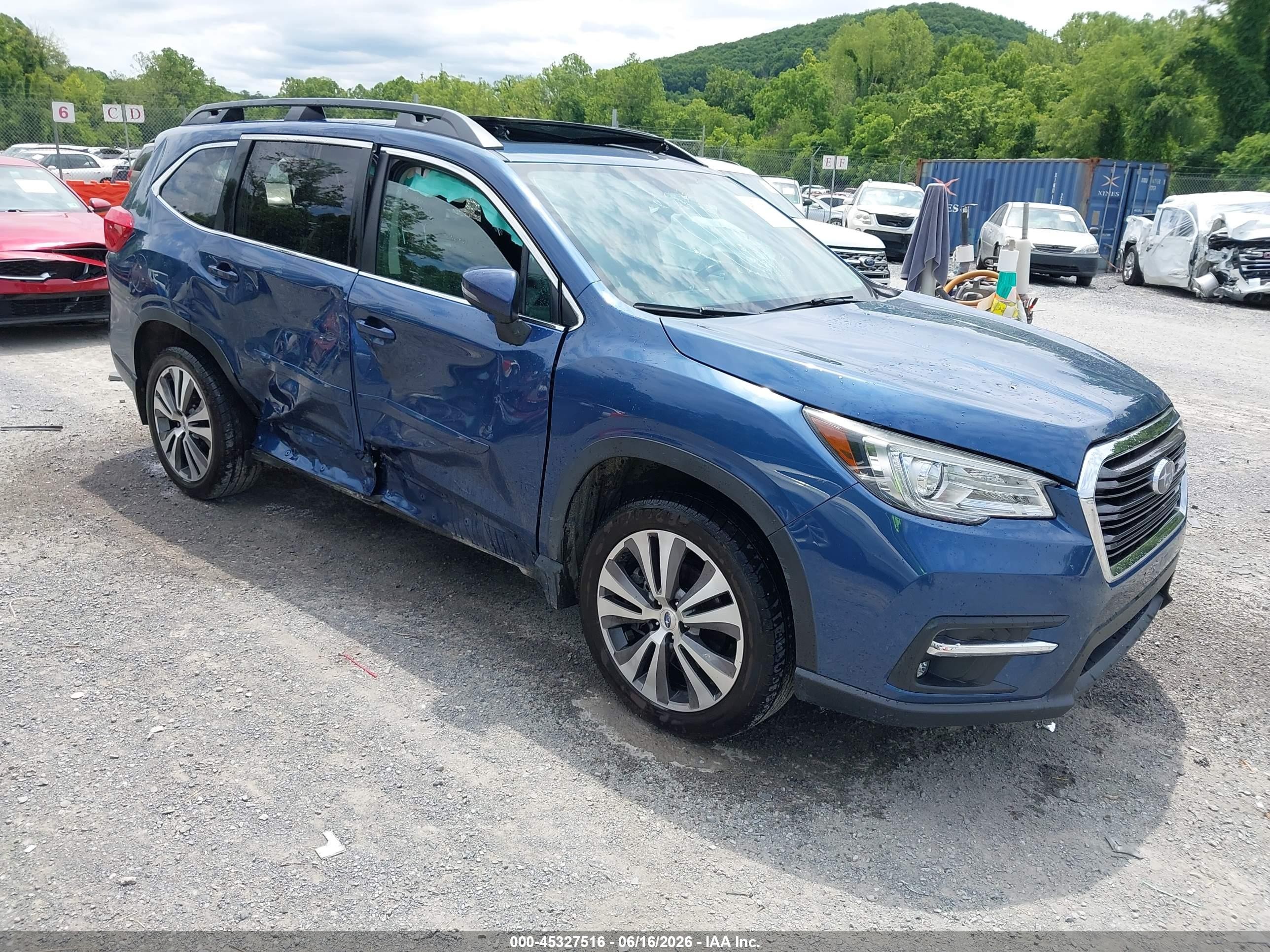 2021 Subaru Ascent Limited, VIN 4S4WMAPD1M3475976 — Side