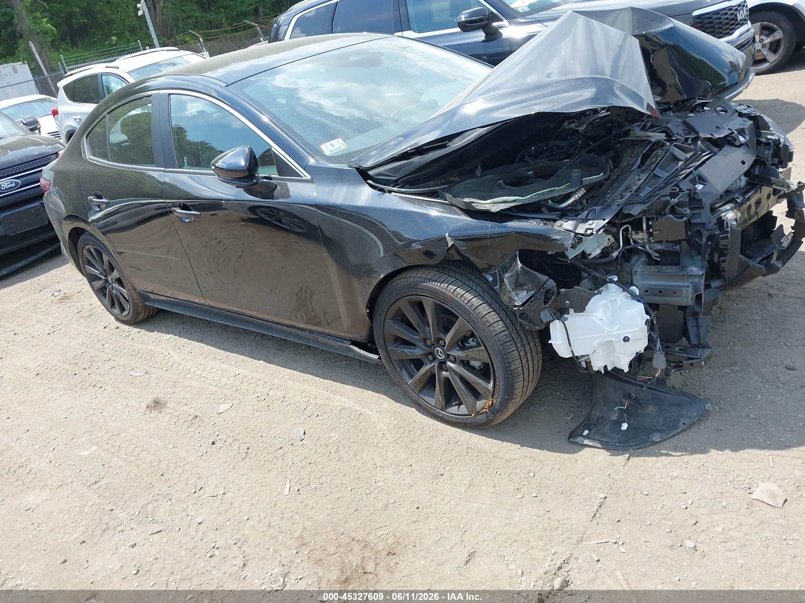 2025 Mazda 3 S Select Sport, VIN JM1BPABMXS1766681 — Front end