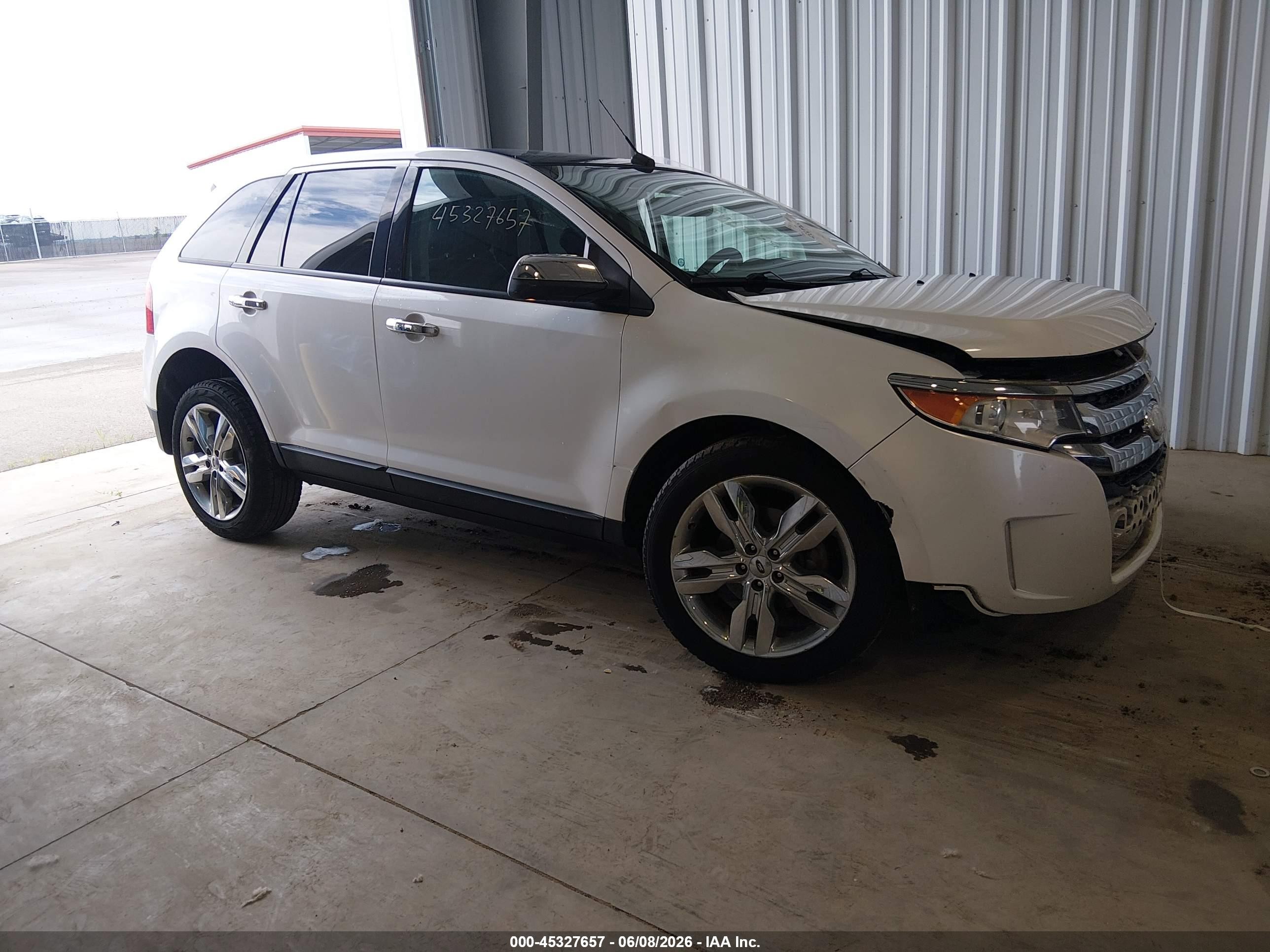 2013 Ford Edge SEL, VIN 2FMDK4JC2DBB18398 — Front end