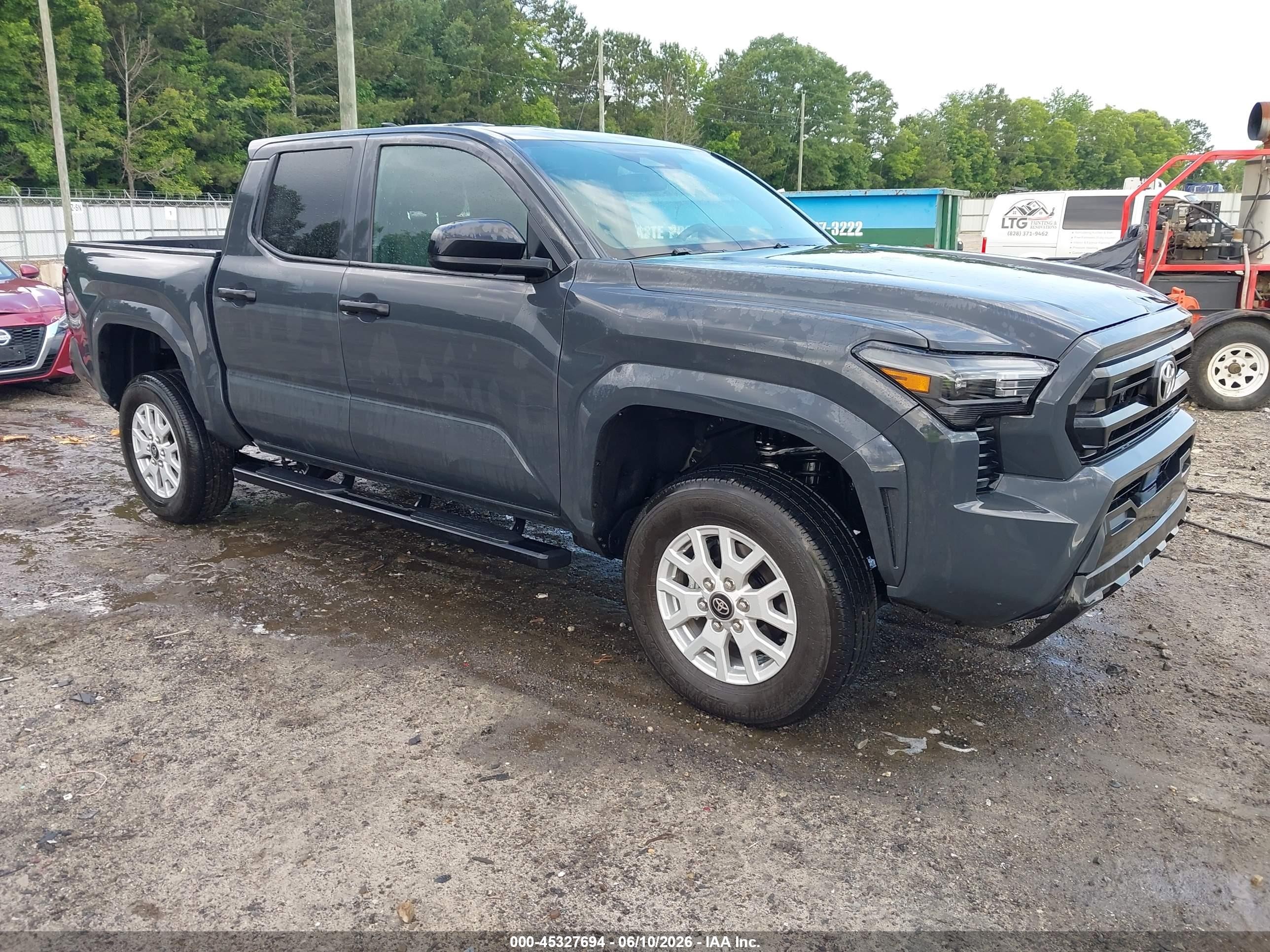 2025 Toyota Tacoma SR, VIN 3TYKD5HN9ST026949 — Front end