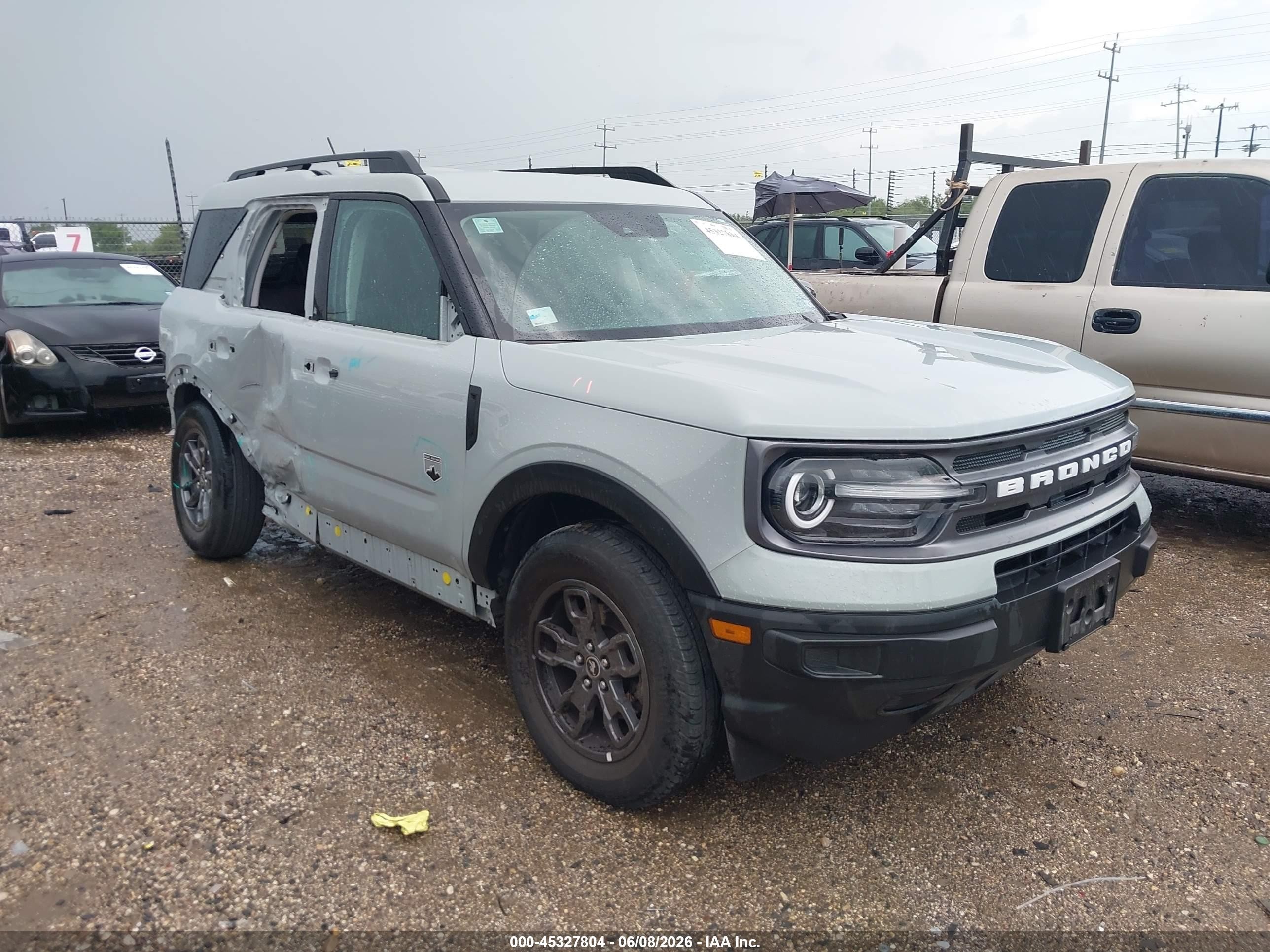 2022 Ford Bronco Sport Big Bend, VIN 3FMCR9B64NRE35311 — Side