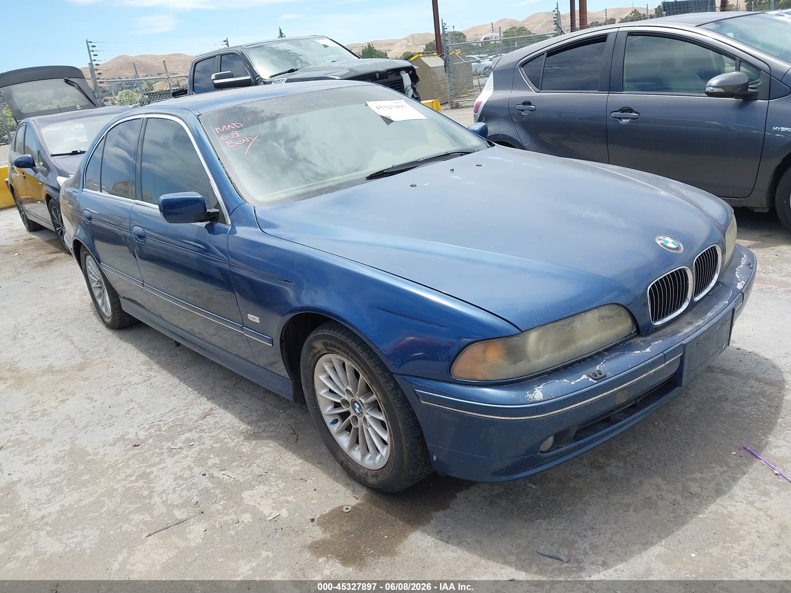 2002 BMW 5 Series 540i, VIN WBADN63482GN85244 — Обычный износ