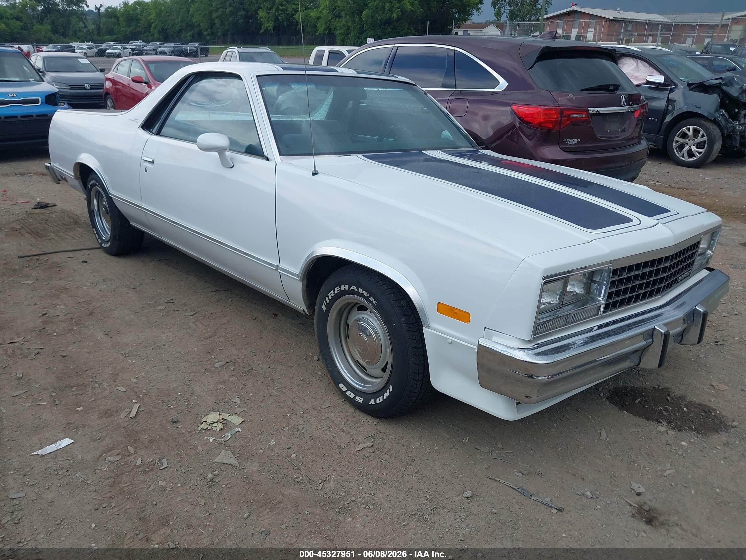 1982 Chevrolet El Camino, VIN 1GCCW80H9CR146719 — Front end