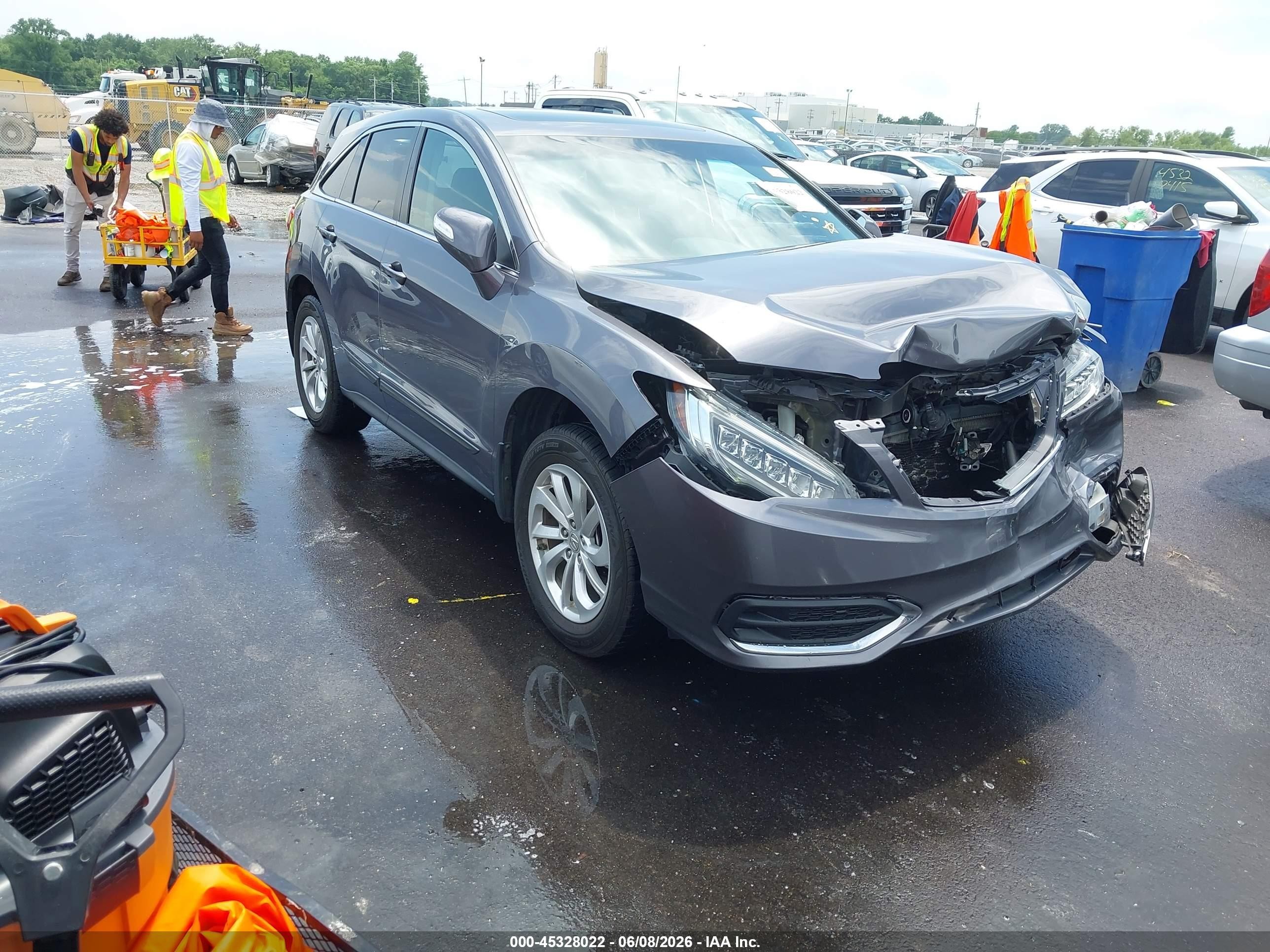 2017 Acura RDX, VIN 5J8TB4H36HL004790 — Front end