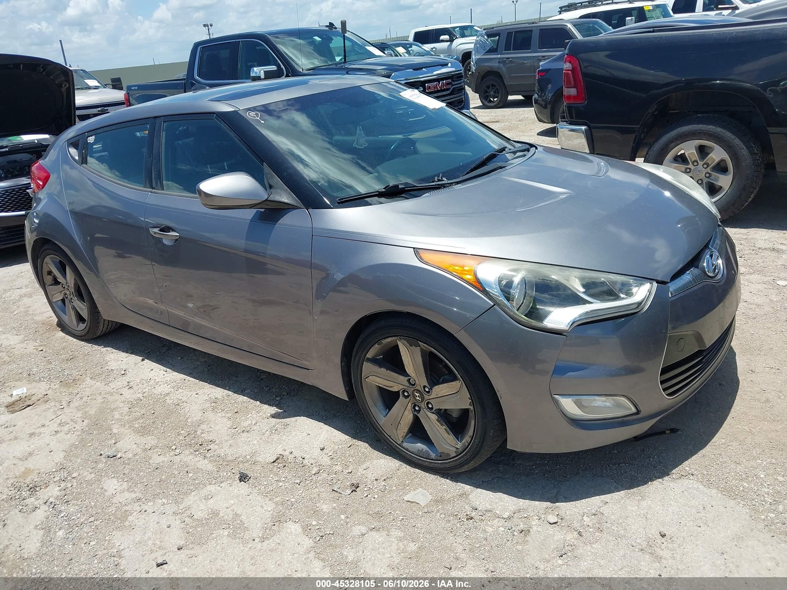 2015 Hyundai Veloster, VIN KMHTC6AD9FU240279 — Механическое