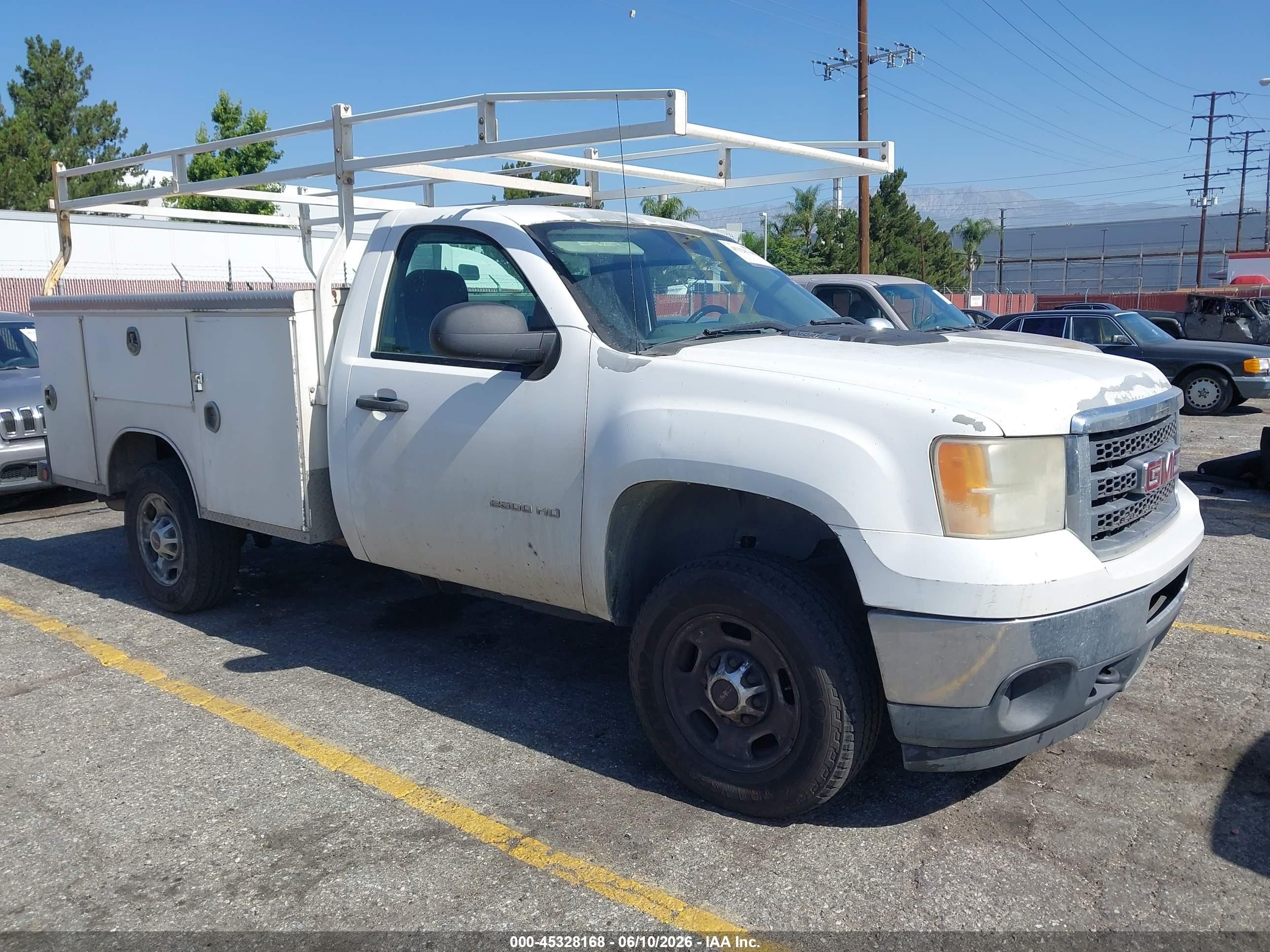 2012 GMC Sierra 2500HD Work Truck, VIN 1GT02ZCG2CZ168634 — All over