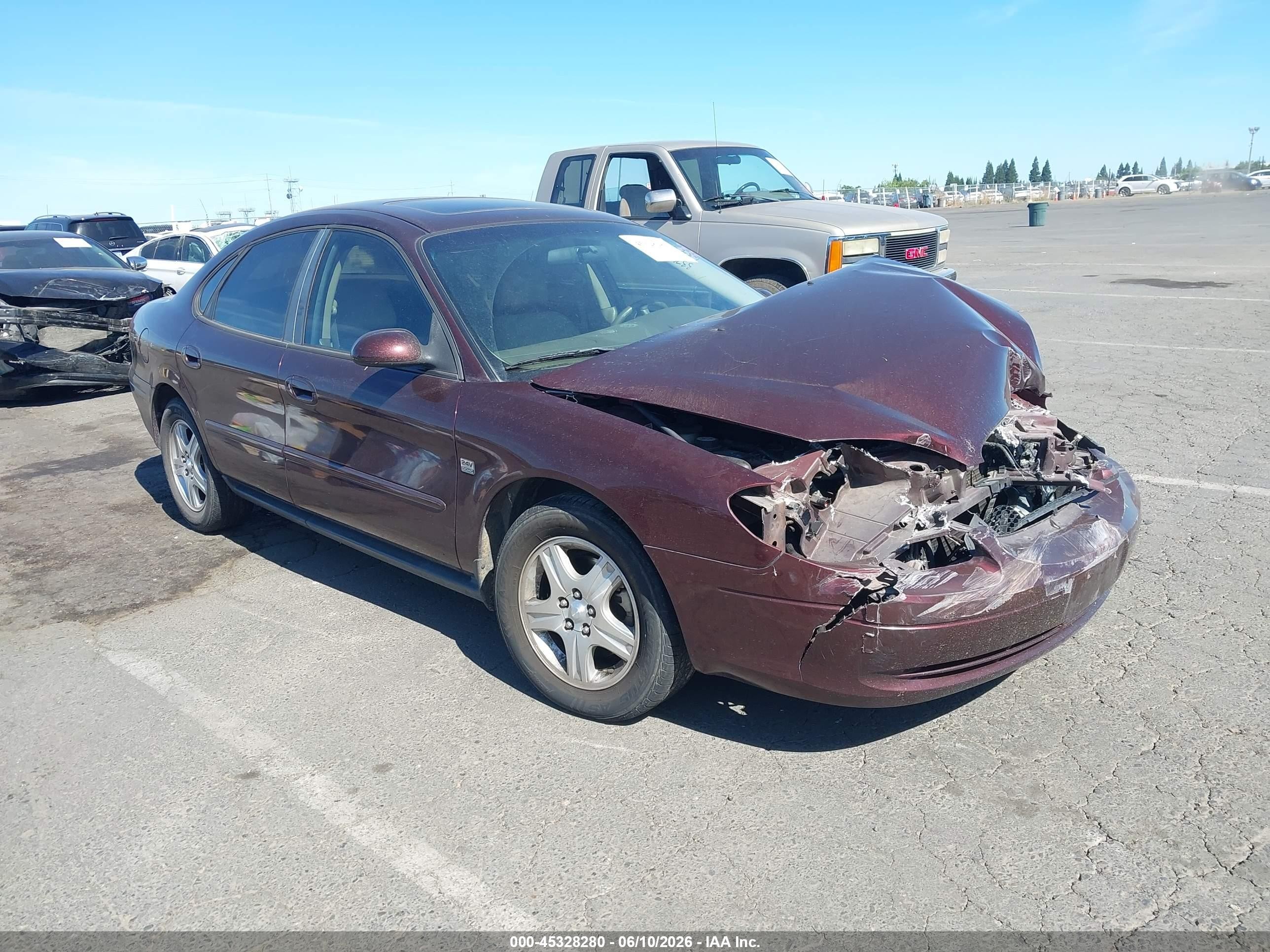 2001 Ford Taurus SEL, VIN 1FAFP56S01A236869 — Механическое