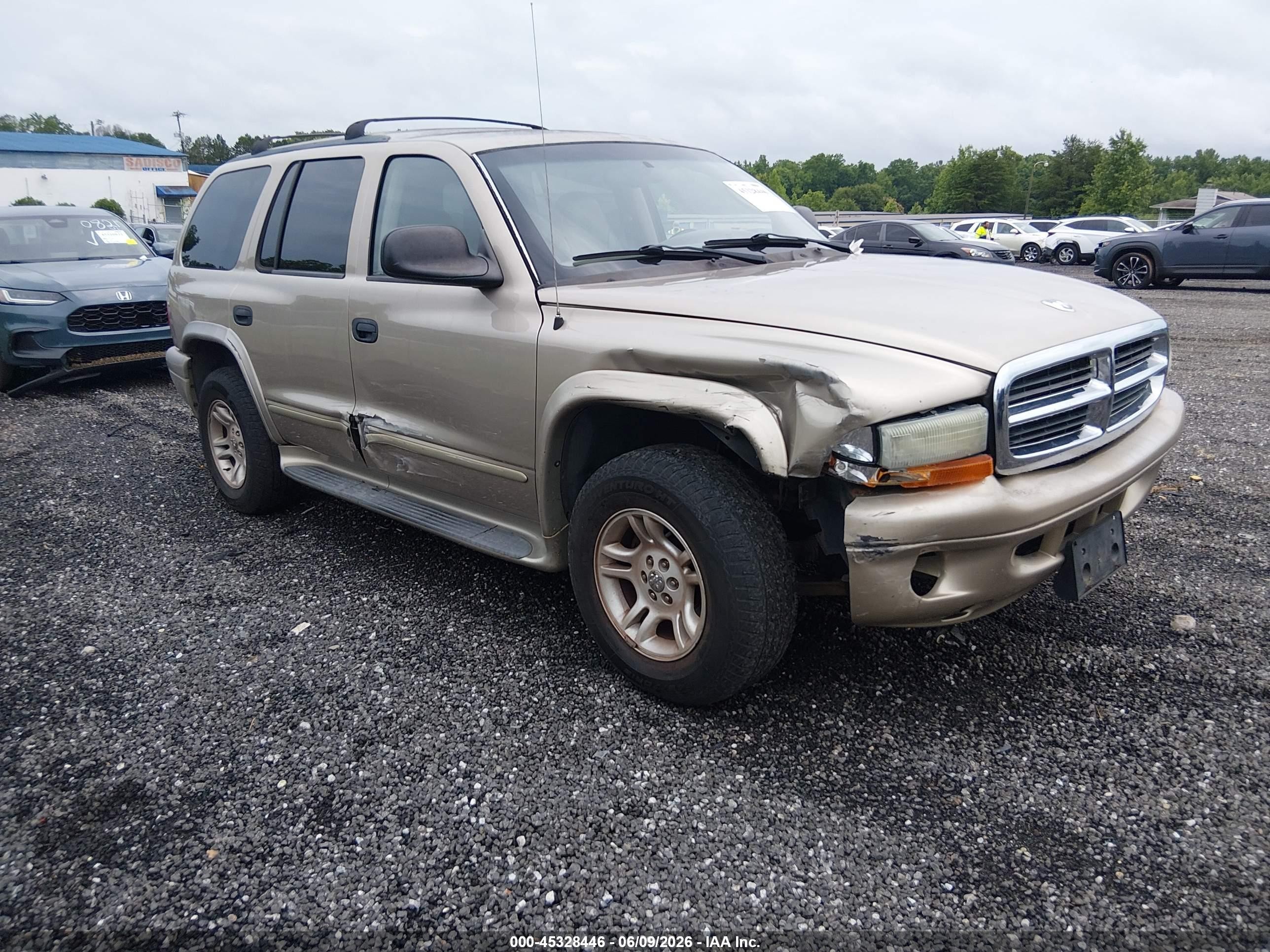 2003 Dodge Durango SLT Plus, VIN 1D4HS58N93F540610 — Side