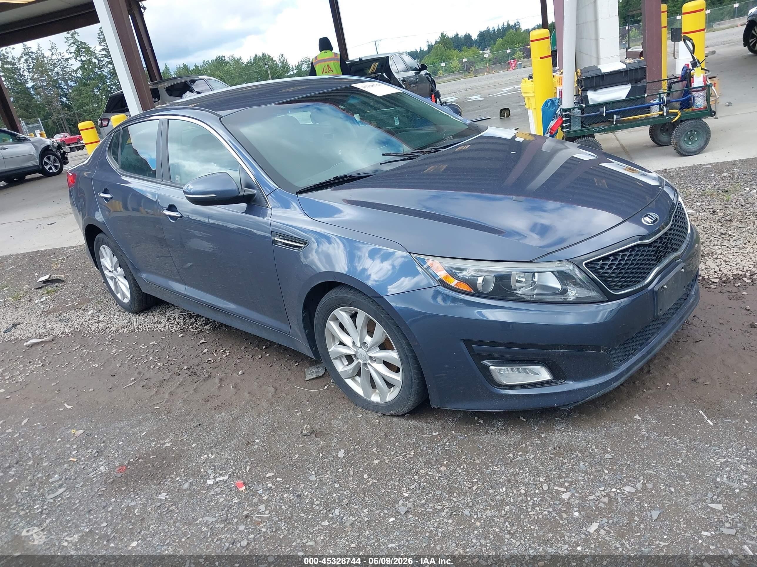 2015 Kia Optima LX, VIN 5XXGM4A70FG443620 — Theft recovery
