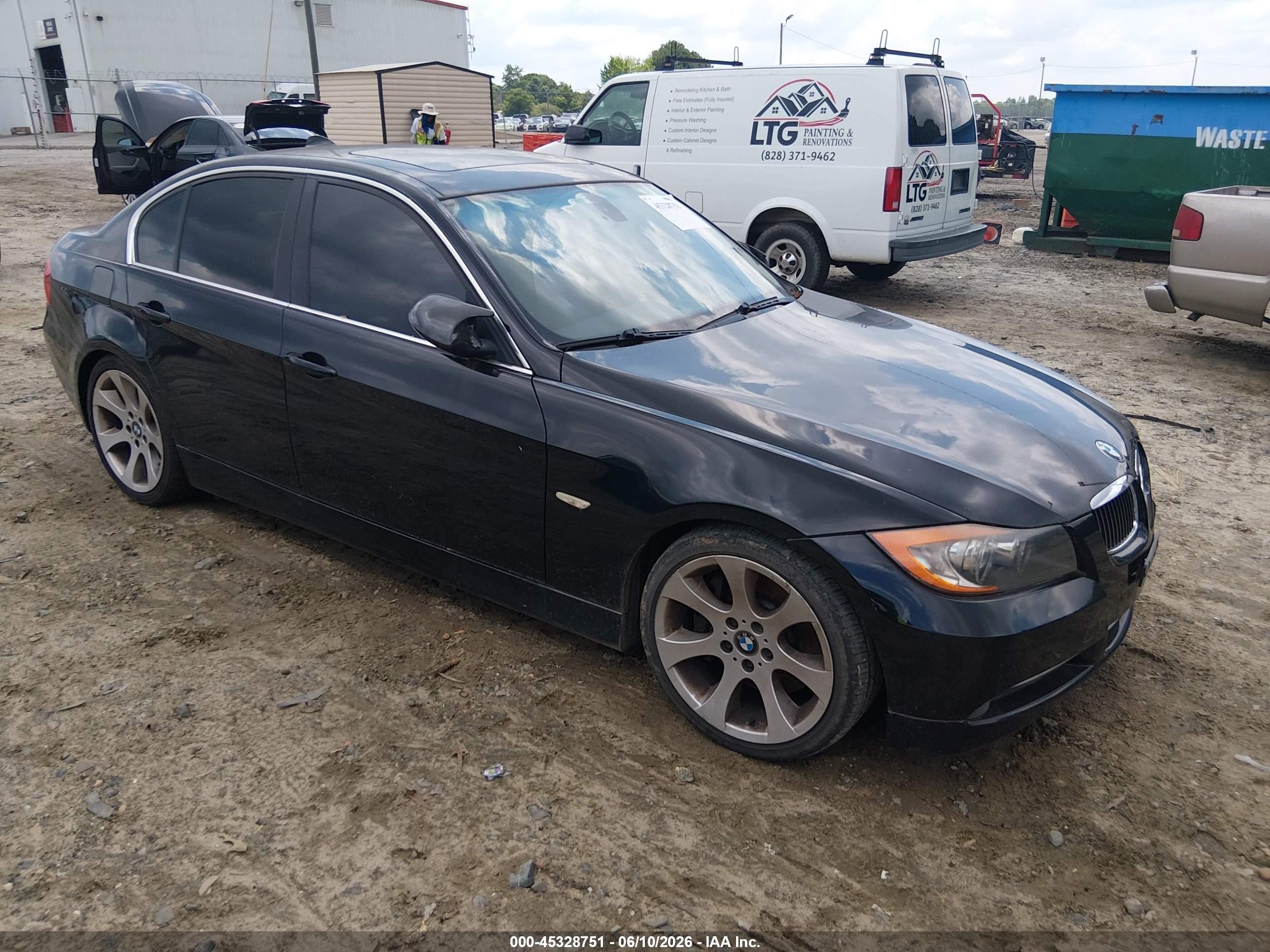 2007 BMW 3 Series 335i, VIN WBAVB73597PA89794 — Repossession