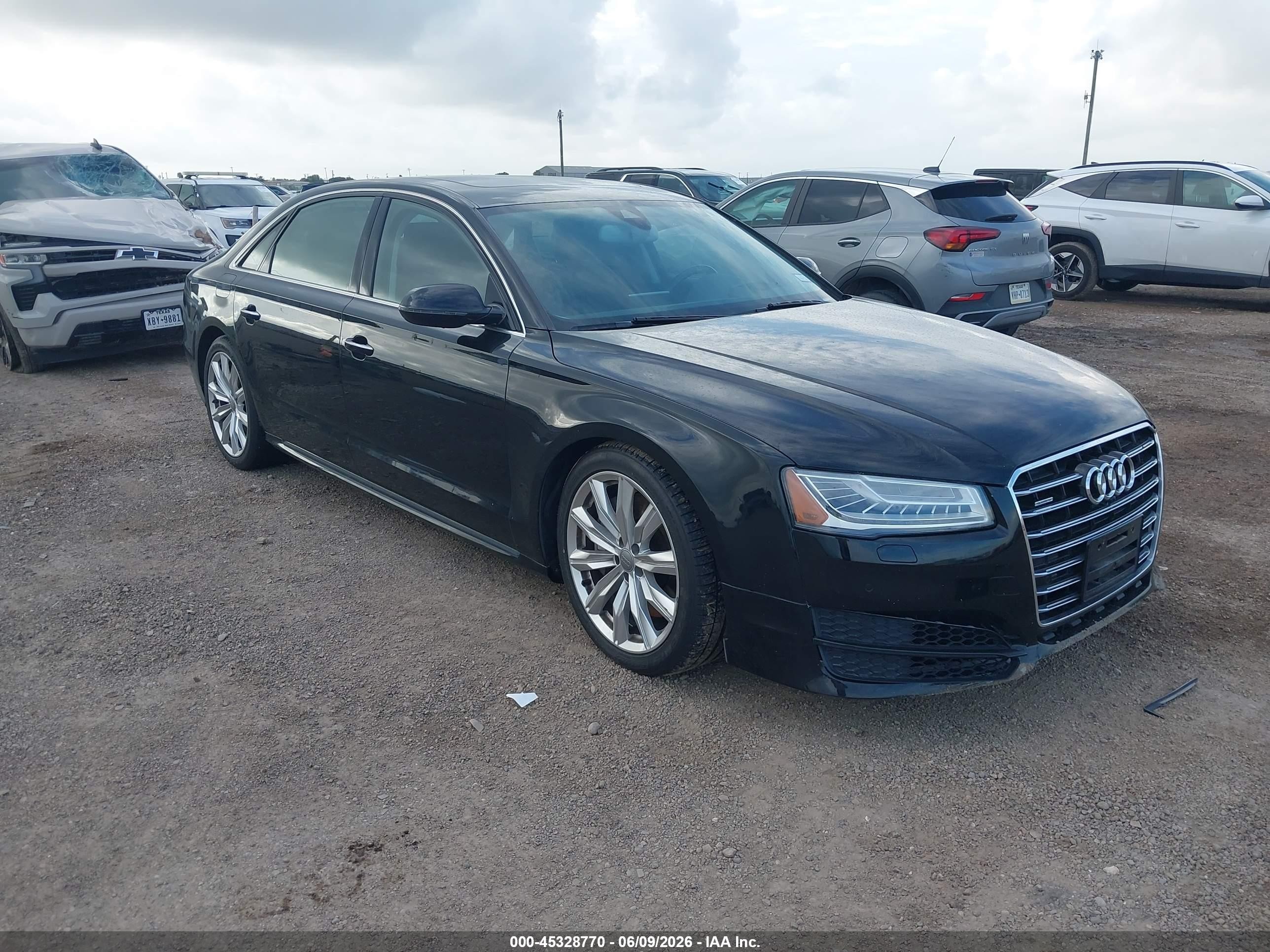 2017 Audi A8, VIN WAU44AFD2HN012457 — Water / flood