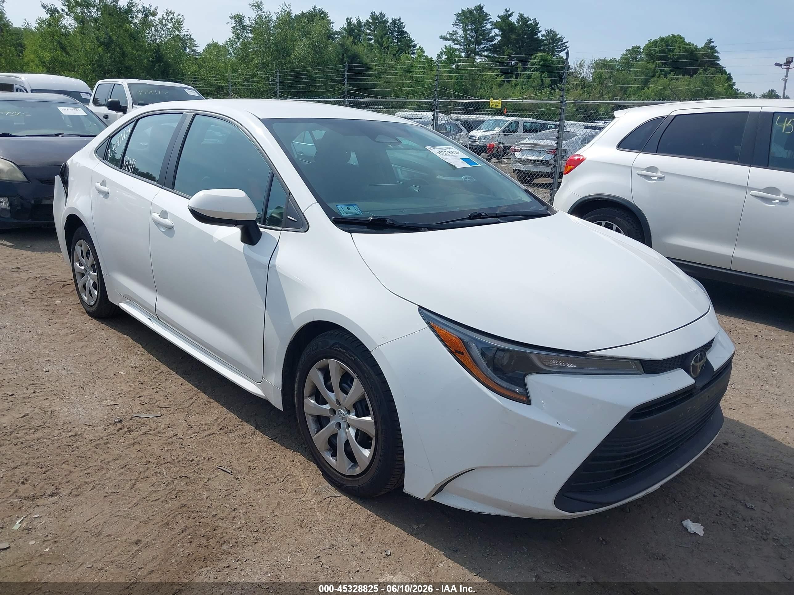 2023 Toyota Corolla LE, VIN 5YFB4MDE5PP064805 — Rear end