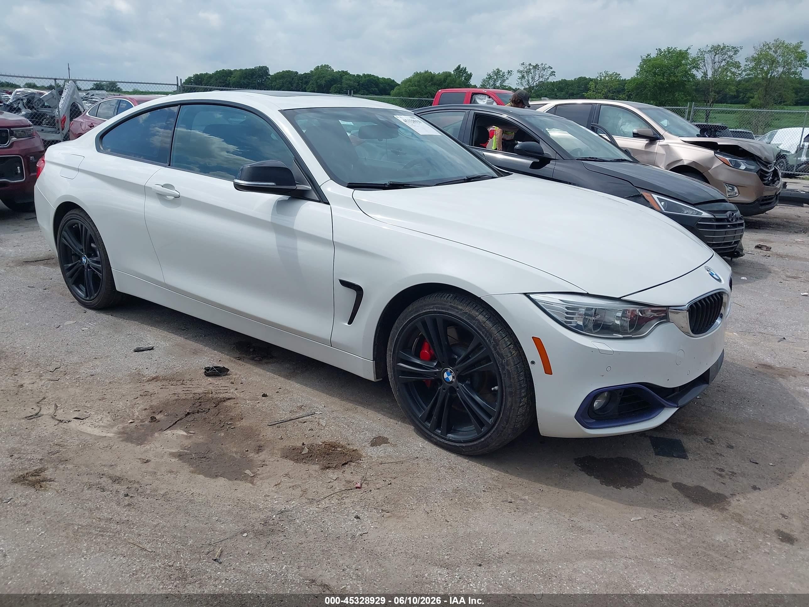 2014 BMW 4 Series 435i xDrive, VIN WBA3R5C56EK188300 — Hail