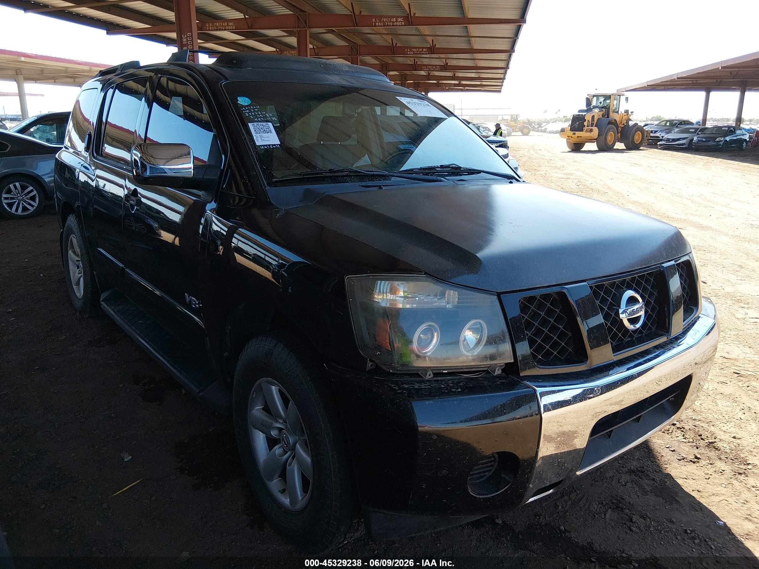 2007 Nissan Armada LE, VIN 5N1AA08A27N722254 — Side