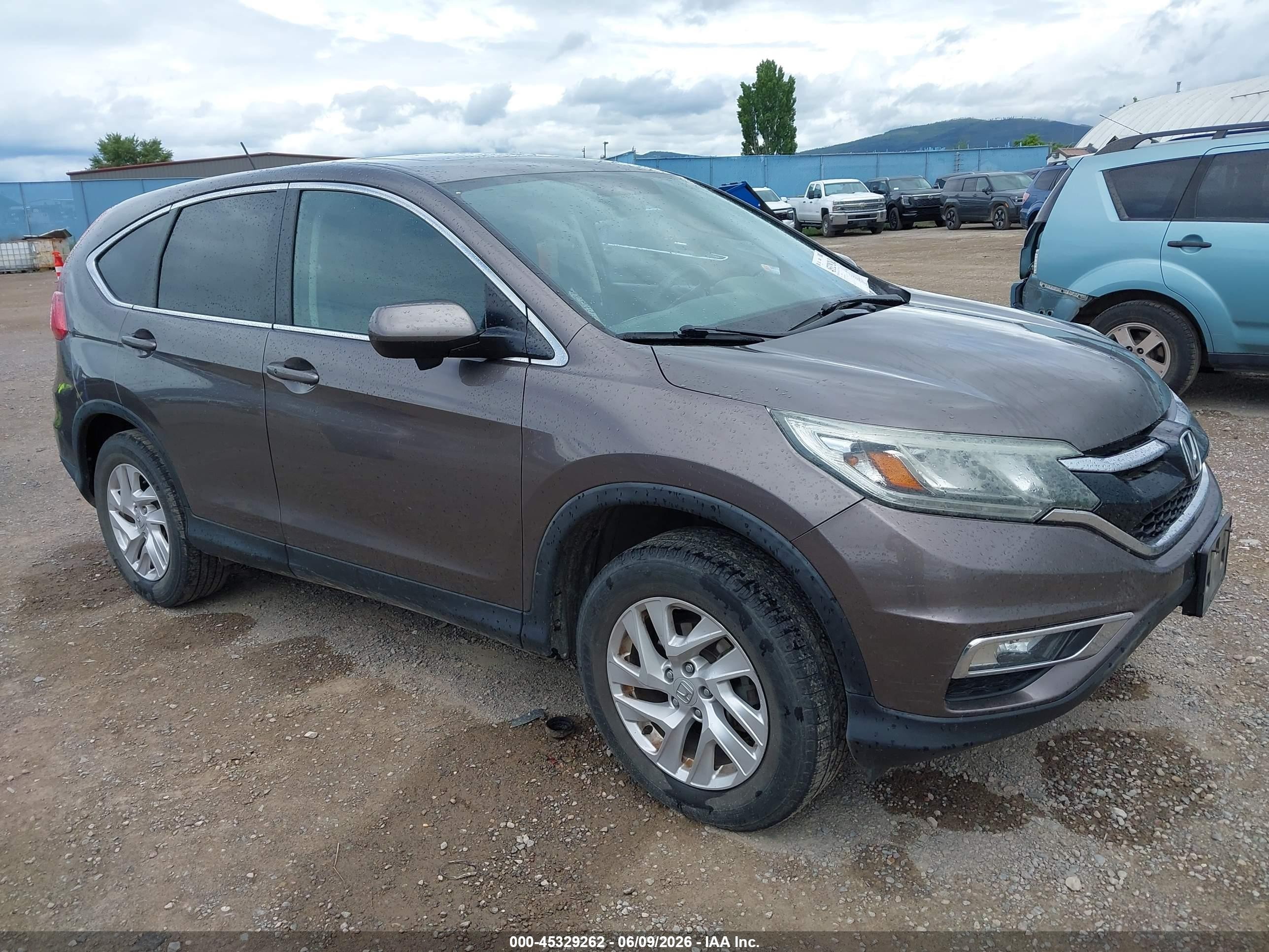 2016 Honda CR-V EX, VIN 2HKRM4H58GH610048 — Side